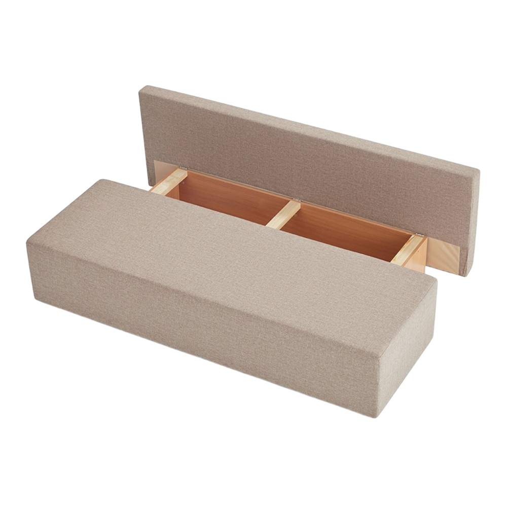 Диван-кровать Малага 046.1 1950х780х800 мм Модерно Мадагаскар 01 бежевый