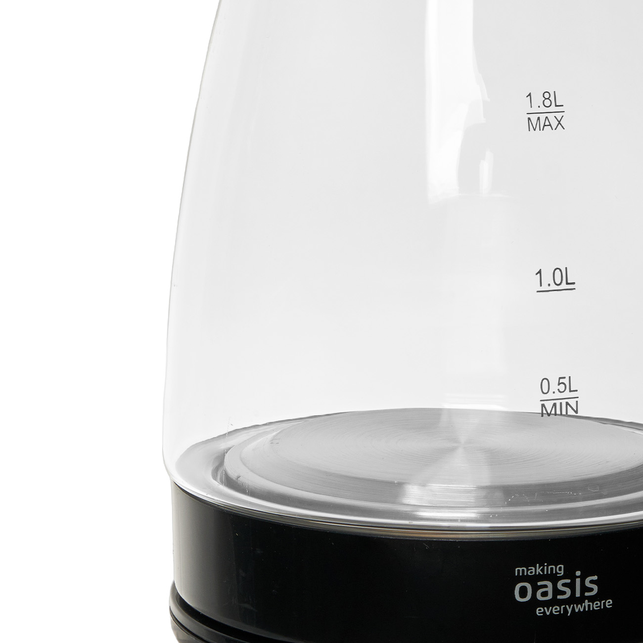 Чайник электрический Oasis K-8GB 2000 Вт 1,8 л черный