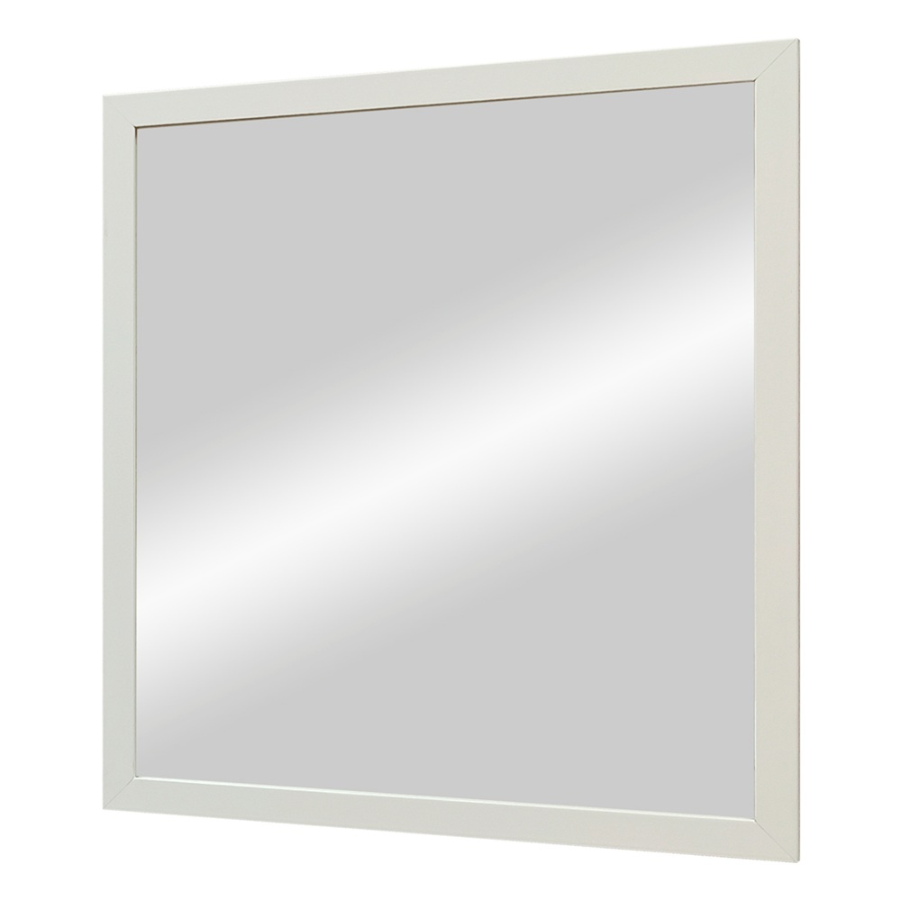 Зеркало Альпы Б099 450х500 мм белый шагрень корпус из МДФ