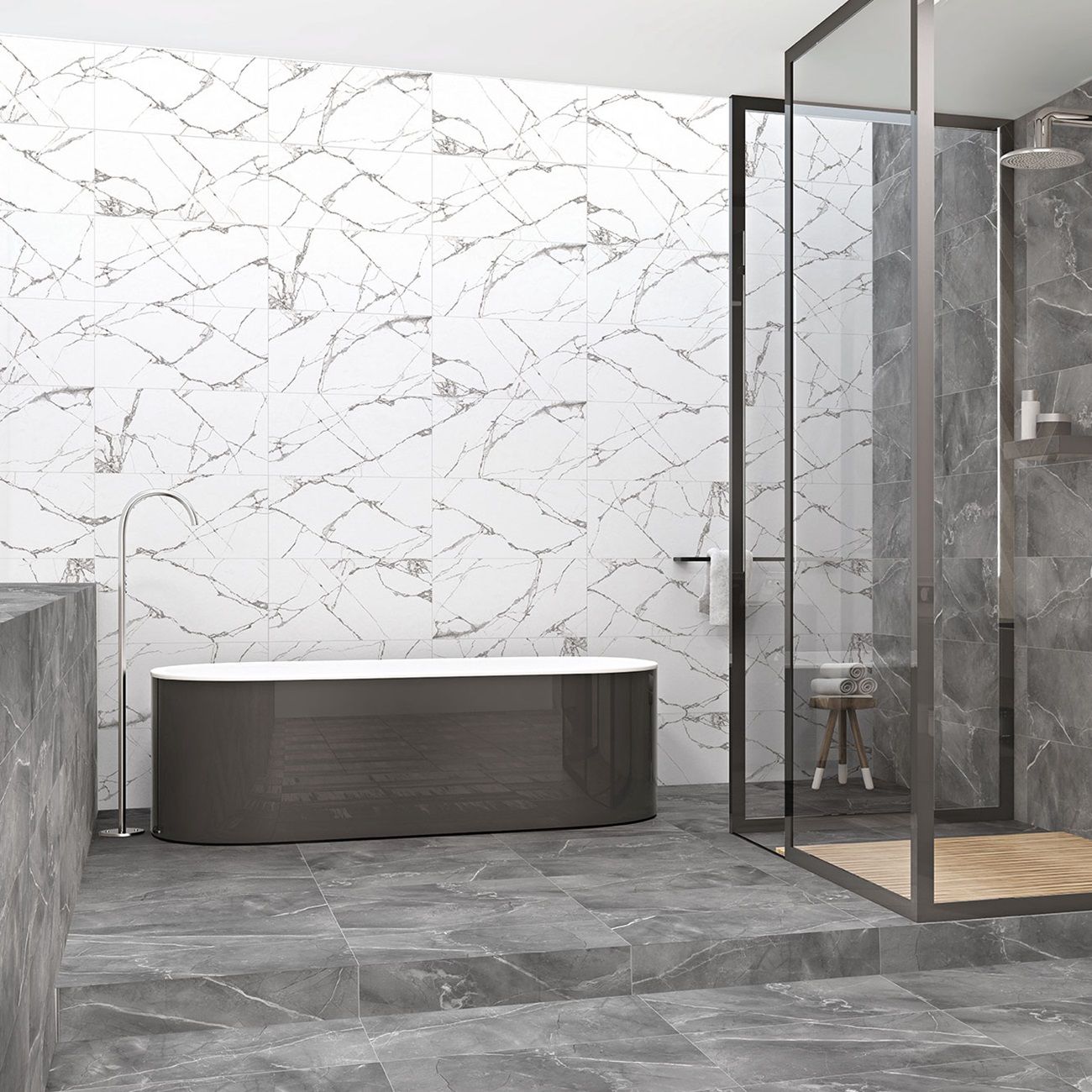 Керамогранит Global Tile Corona_GT 6260-0246-1031 30x60 см белый 1,44 м2
