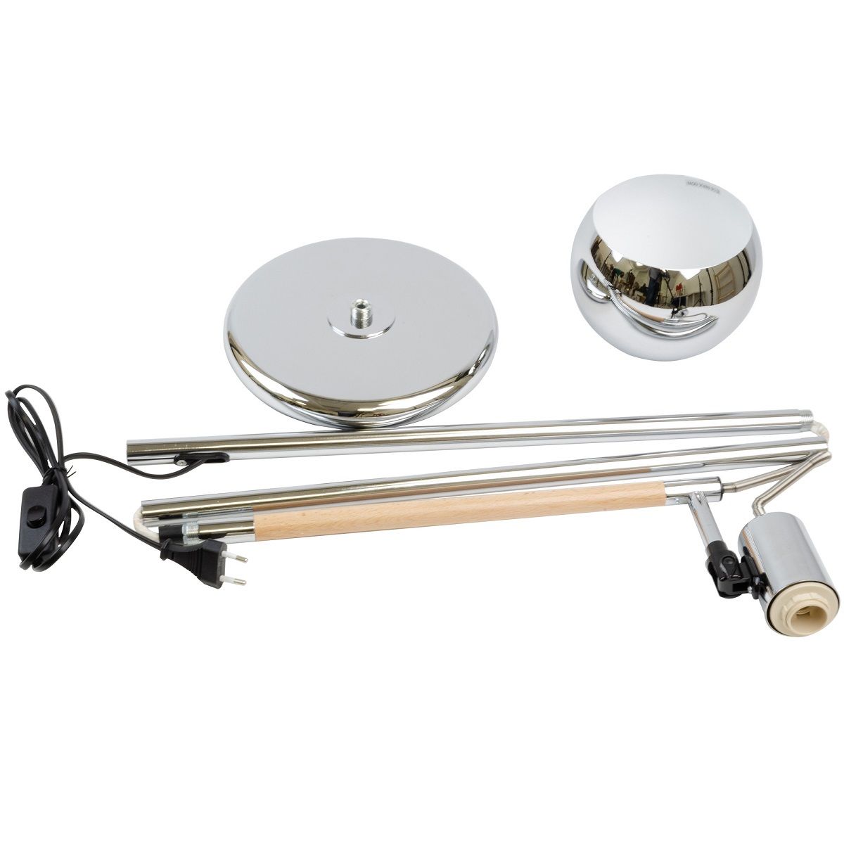 Торшер UML-T702 E14 silver