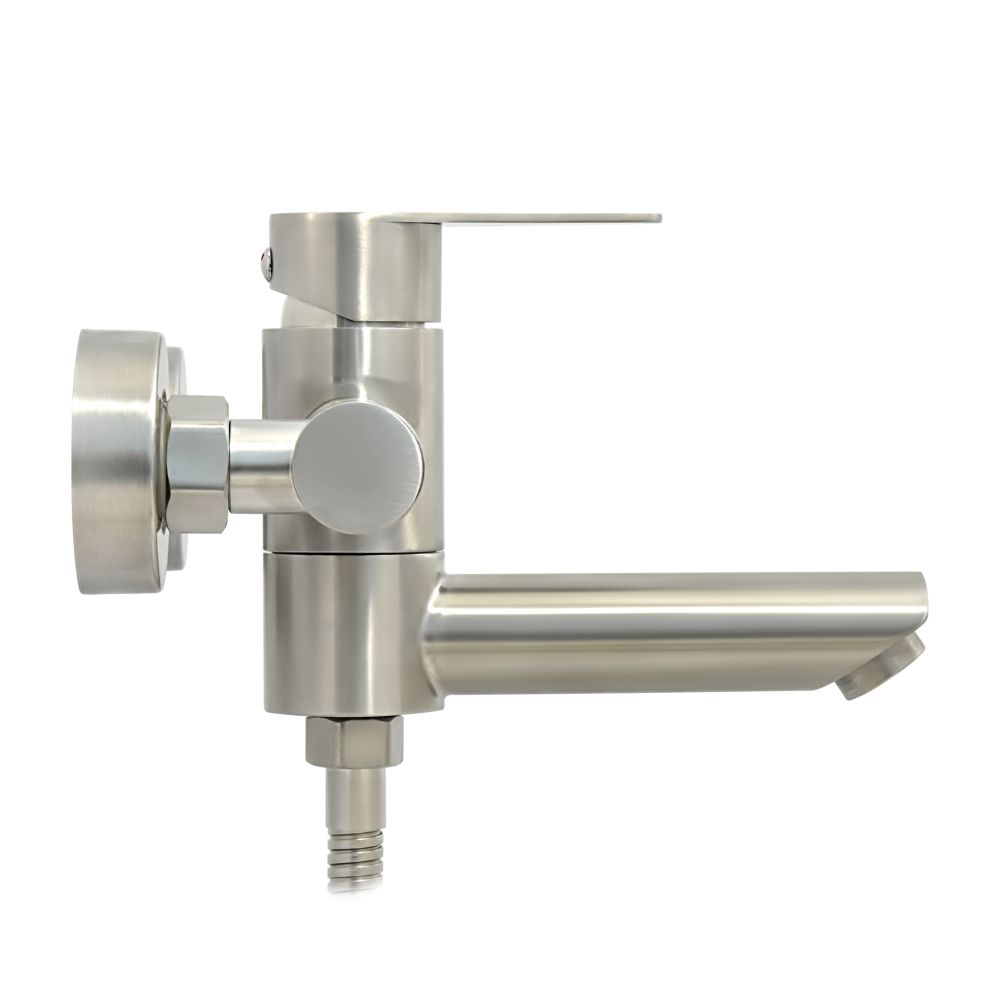 Смеситель для ванны Juguni 0402.166 однорычажный короткий излив