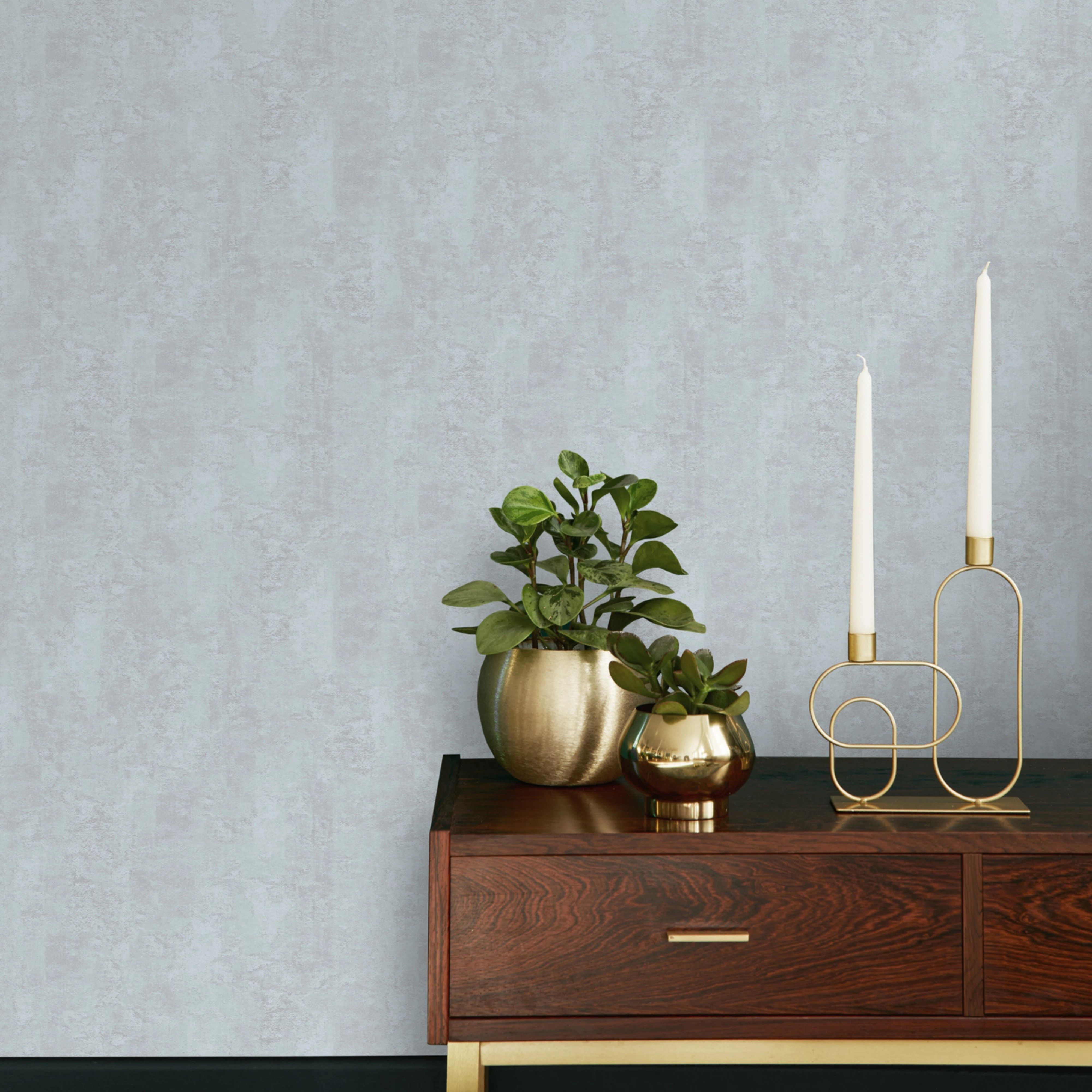 Обои Erismann Lines 60991-04 серые бетон 1,06х10 м