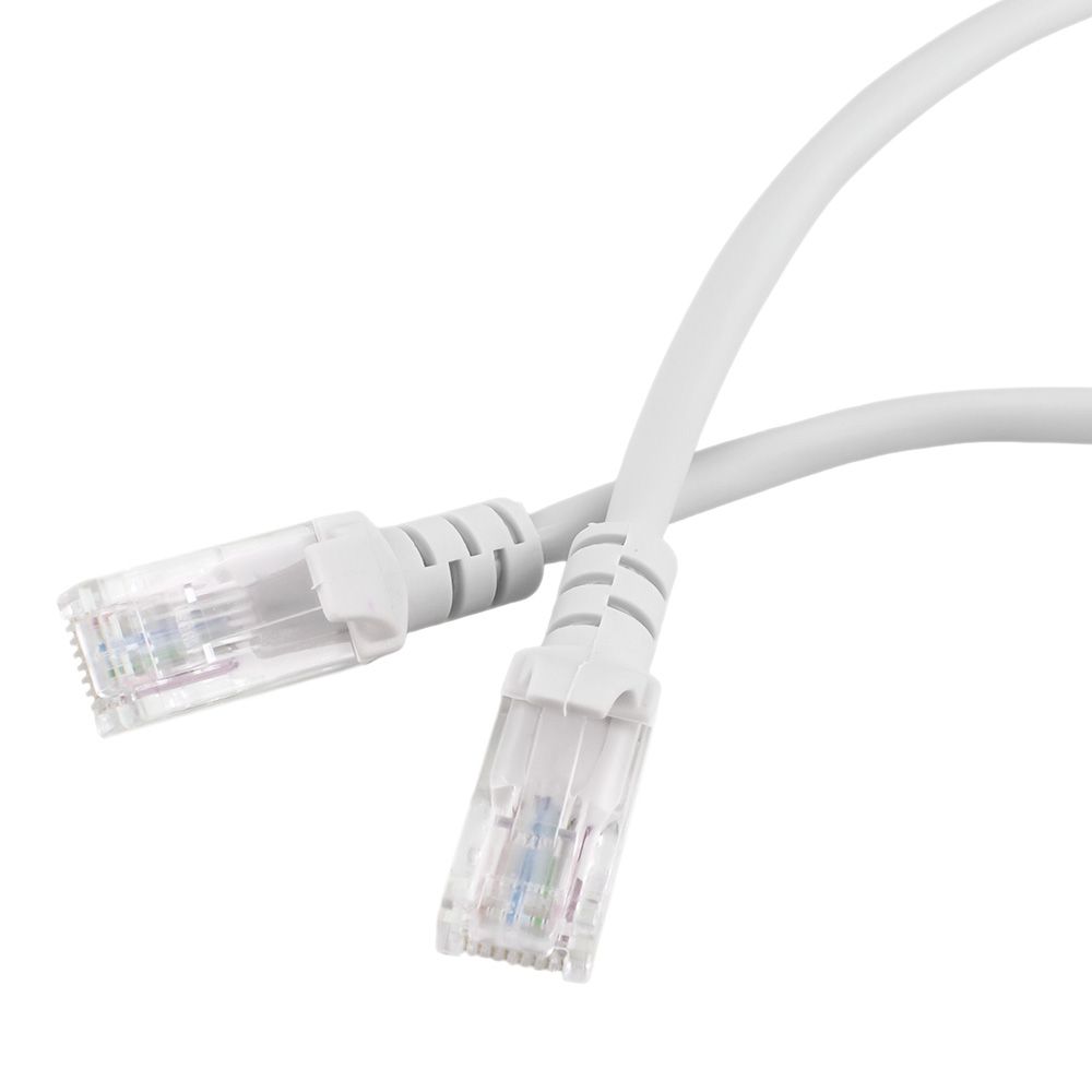 УДЛИНИТЕЛЬ компьютерный Патч-корд UTP4 cat 5e 10m литой серый