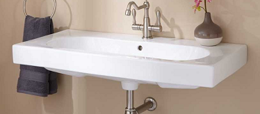 Раковины и пьедесталы для ванной комнаты