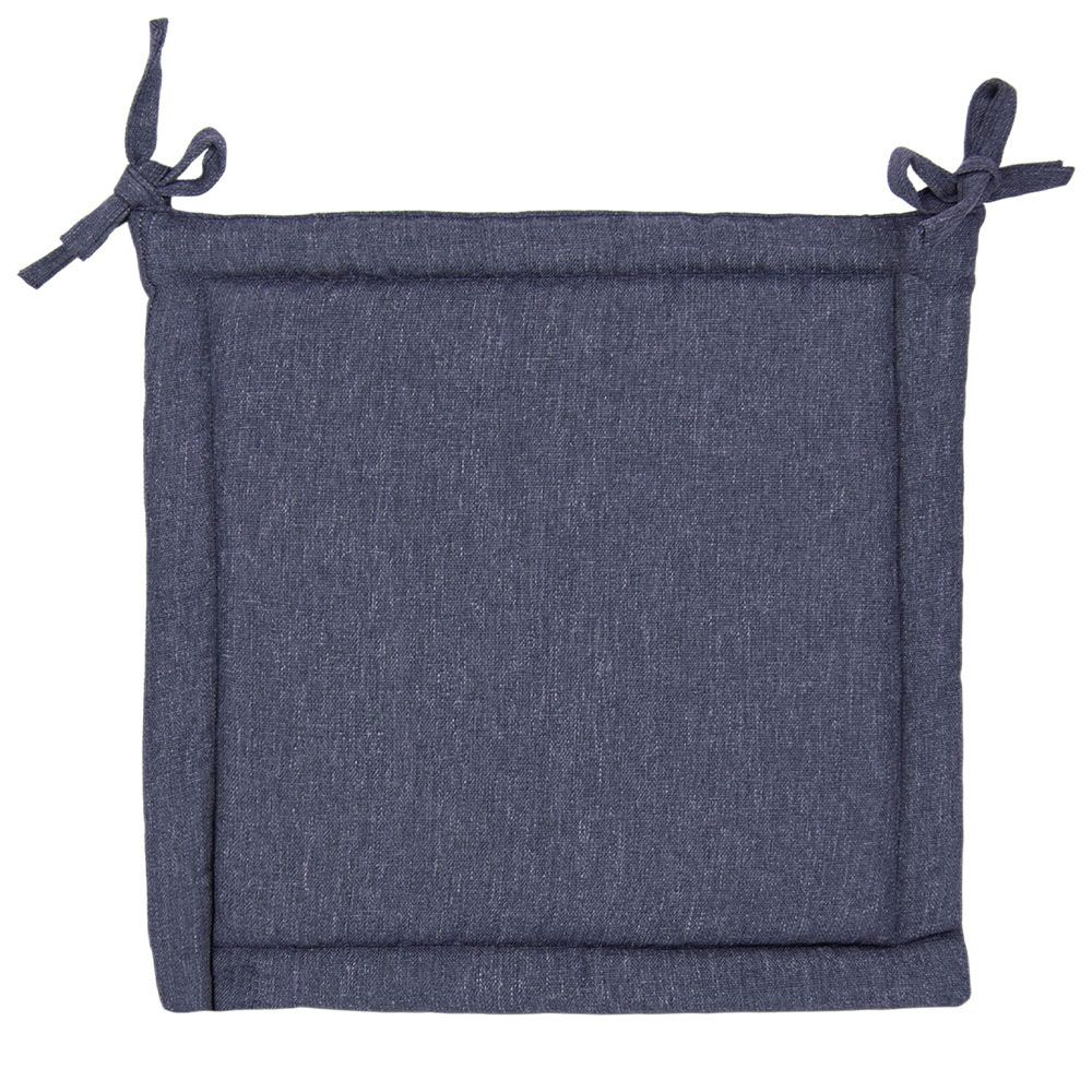 Подушка на стул Волшебная Ночь 40х40 см индиго