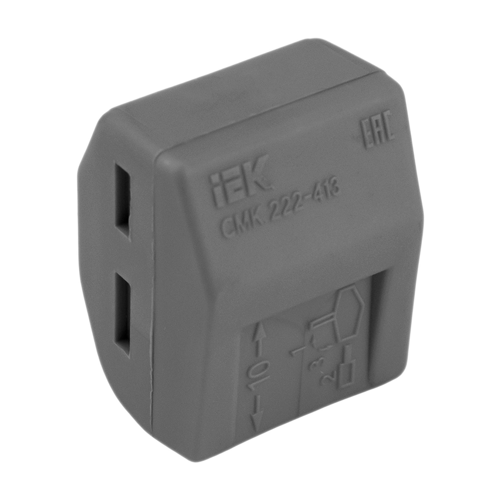 КЛЕММНИК 3x(0,08-2,5) 222-413 IEK (аналог WAGO), шт