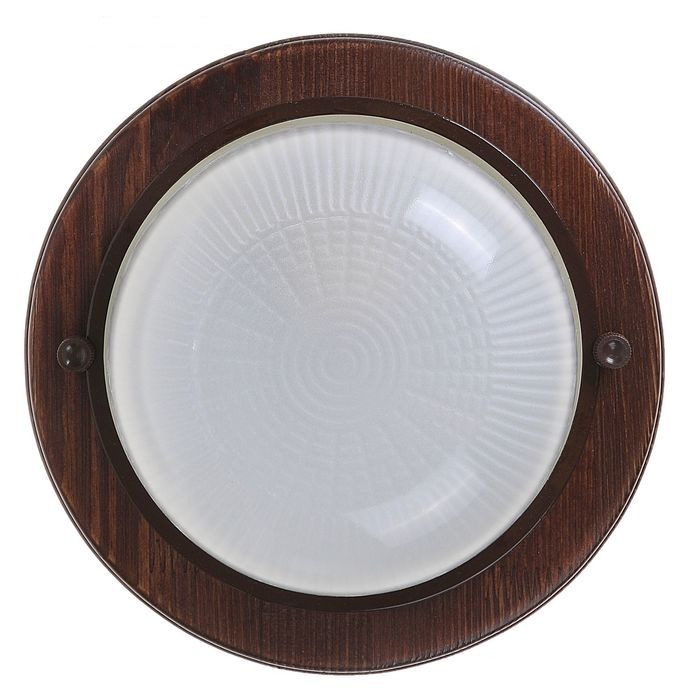 Светильник для бани Termo 60 00 16 круглый, венге IP54 60Вт 1хЕ27