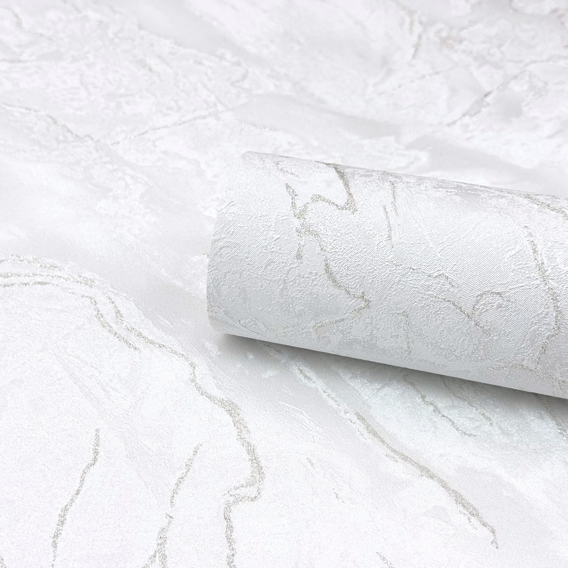 Обои Erismann Ладога 61069-02 серые мрамор 1,06х10 м