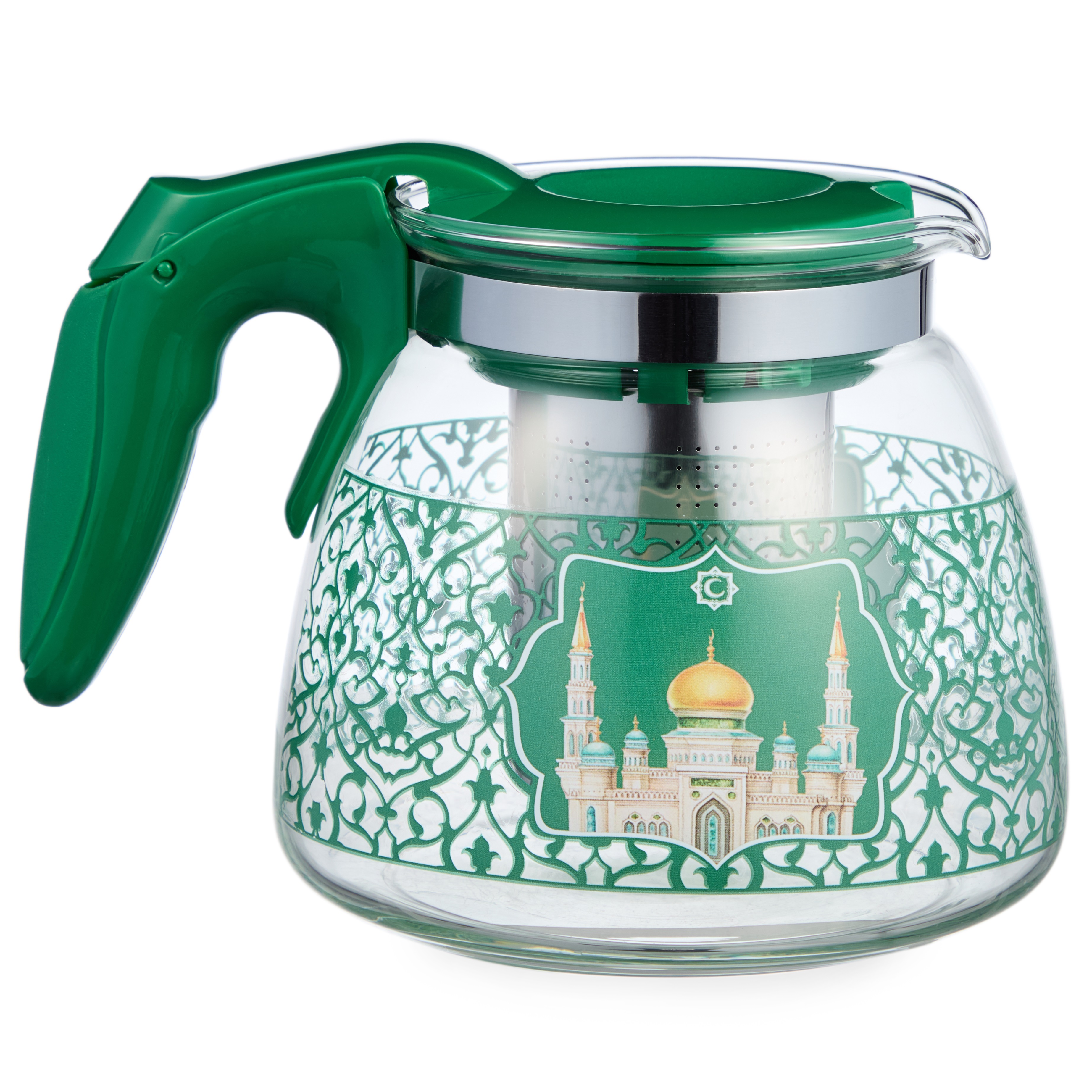 Чайник заварочный Agness Сура 900 мл стеклянный