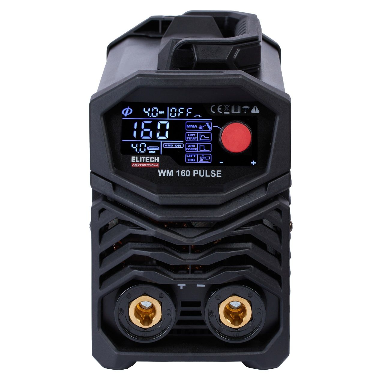 Сварочный аппарат инверторный Elitech HD WM 160 Pulse 5кВт