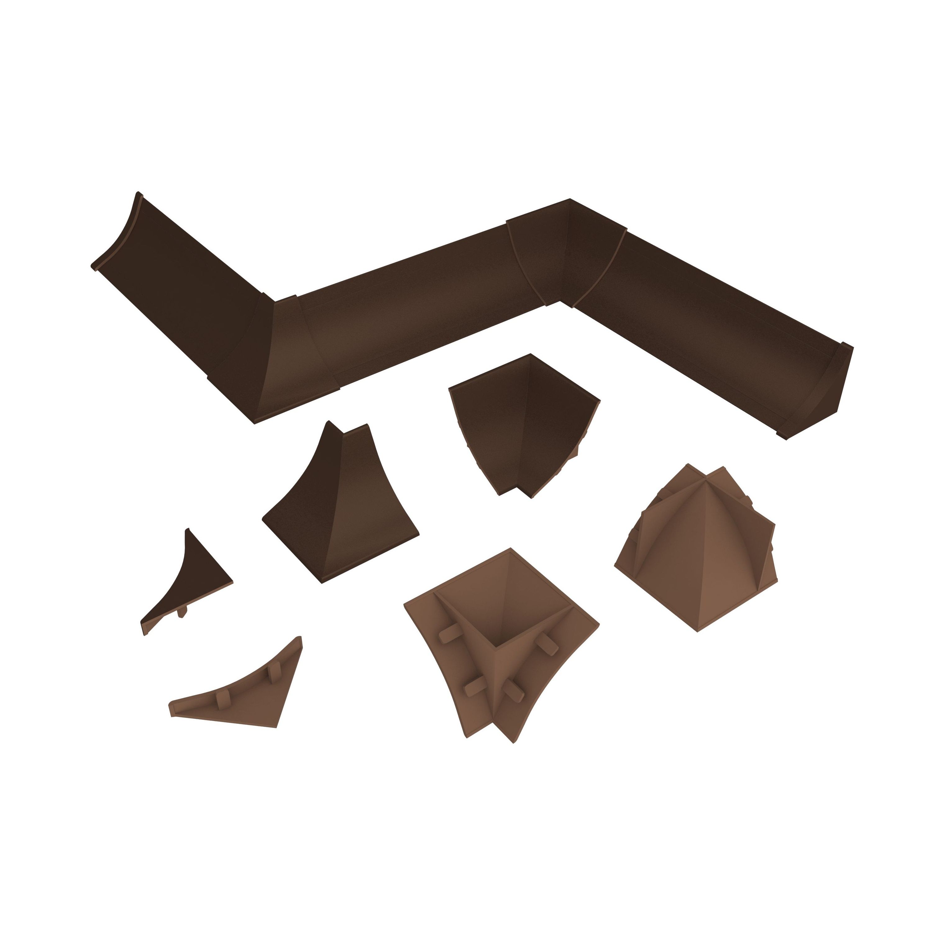 Фурнитура для плинтуса LB-23 3м 6090