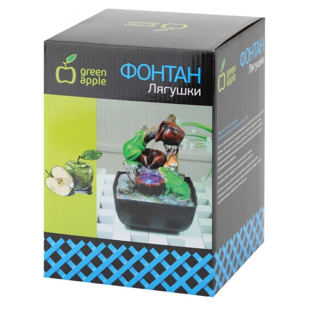 Фонтан настольный с подсветкой Лягушки GAFN01-001