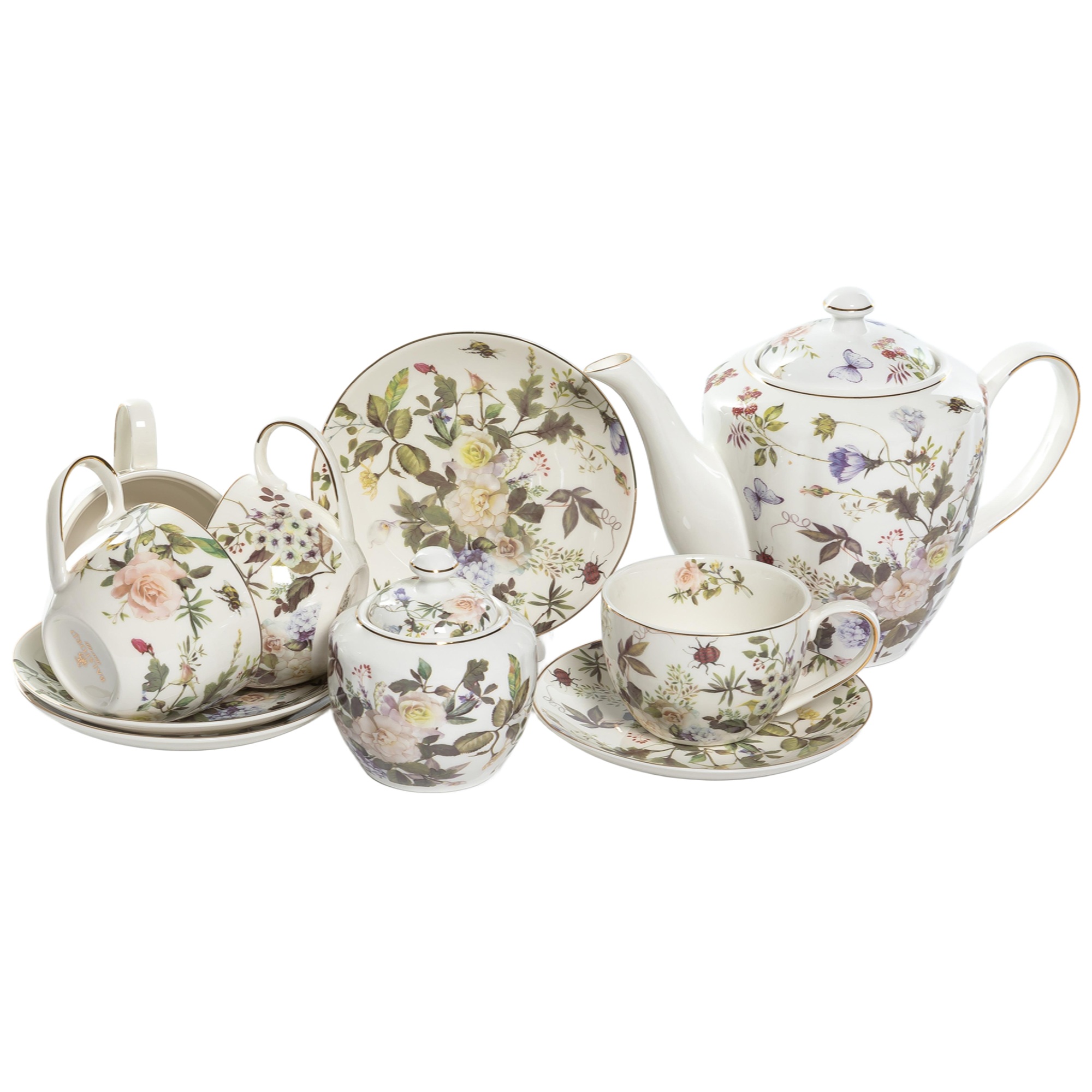 Набор чайный Balsford Верона на 4 персоны 10 предметов 270 мл фарфор