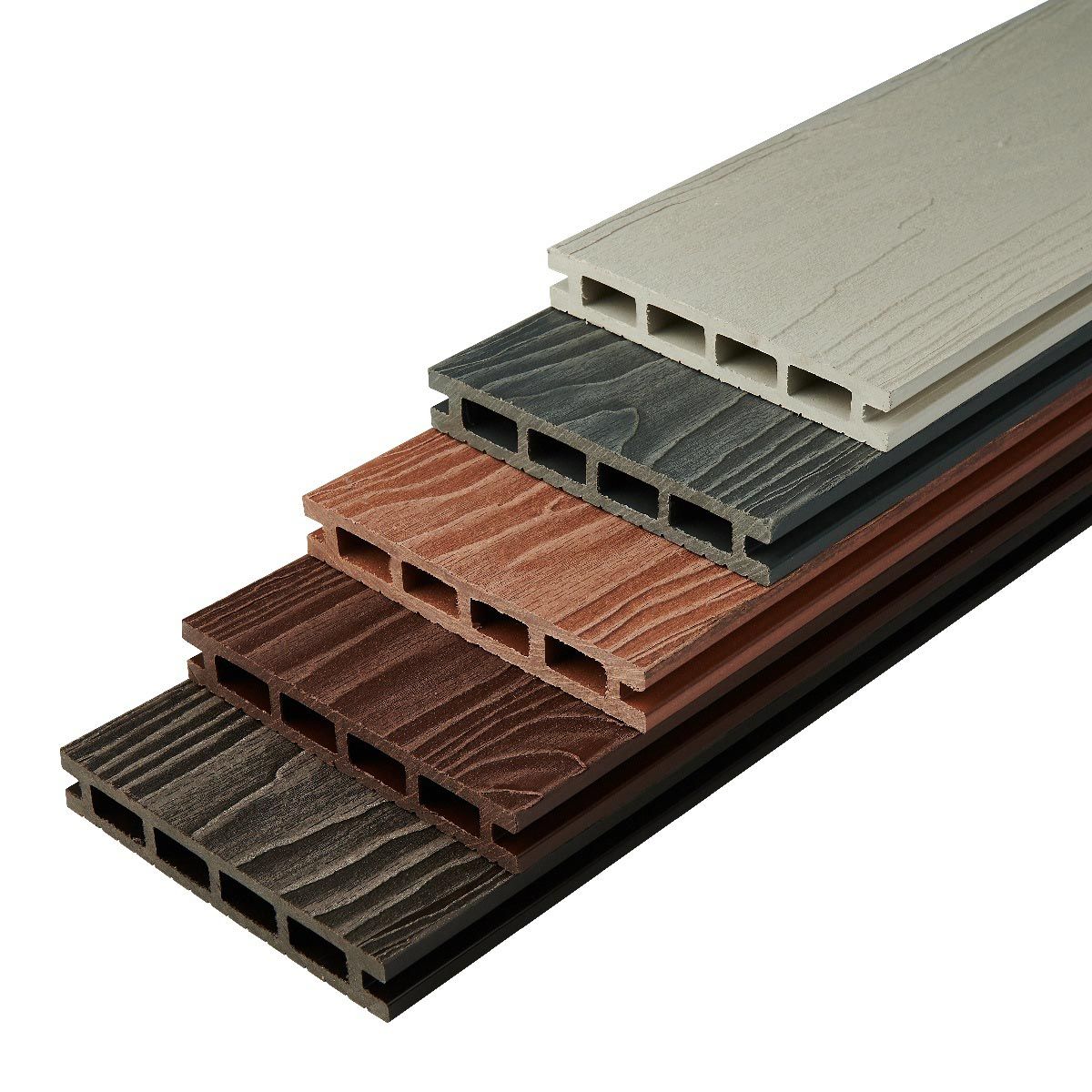 Доска террасная ДПК Варяжский Композит 149х24х3000 мм дуб