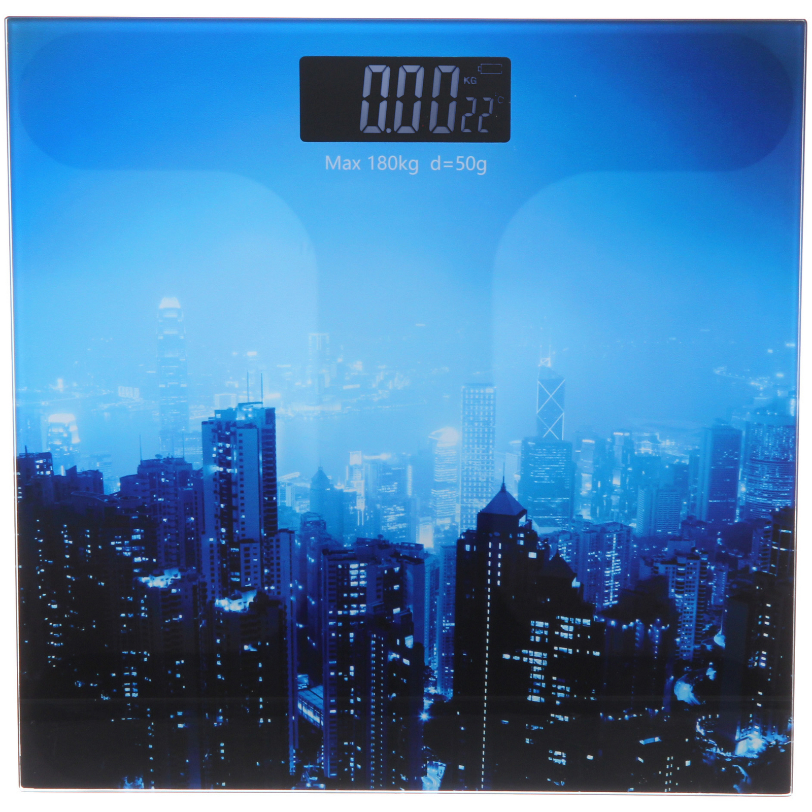 Весы напольные электронные Ночной город до 180 кг