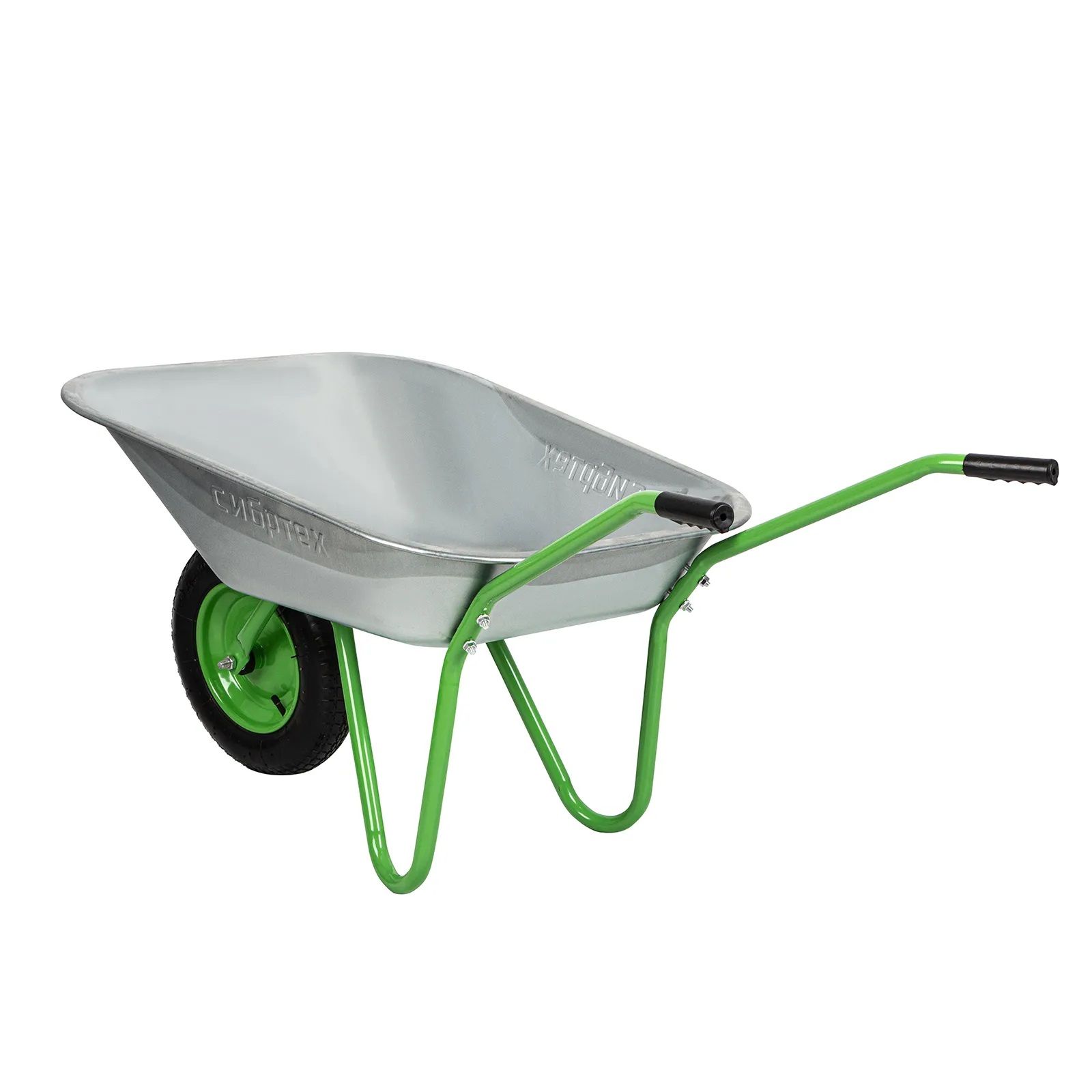 Тачка садовая одноколесная 75 кг 65 л Сибртех 689615