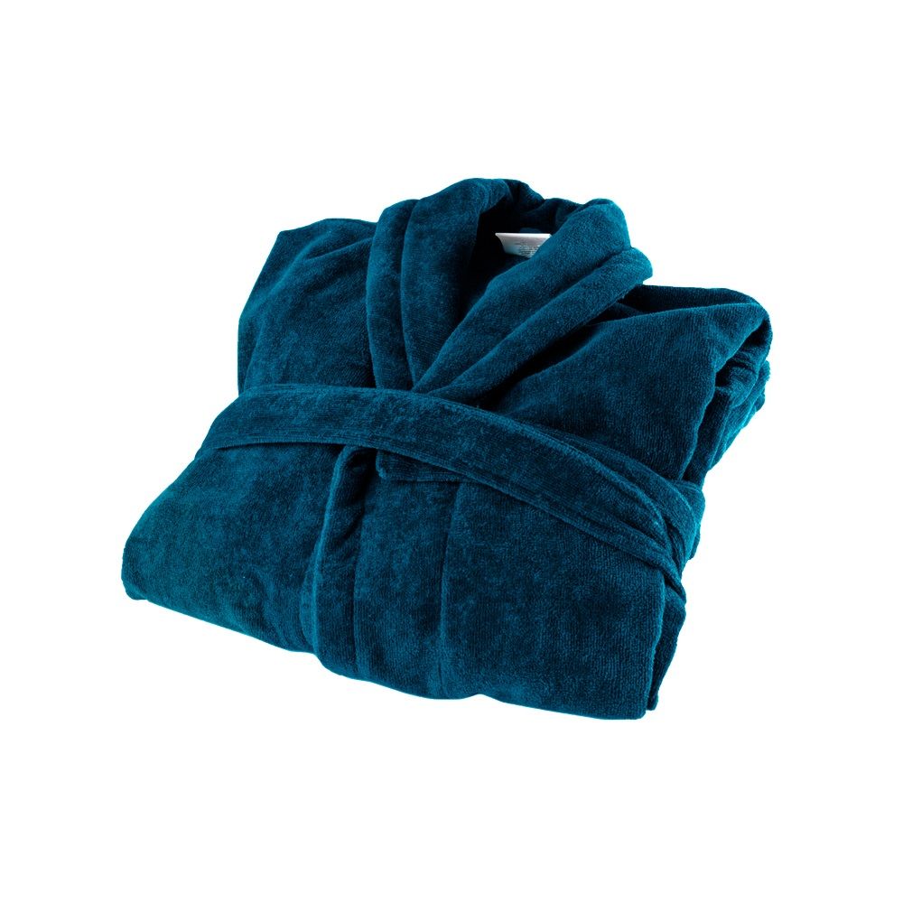 Халат унисекс шалька велюр АлтынАсыр размер 56-58 малахит