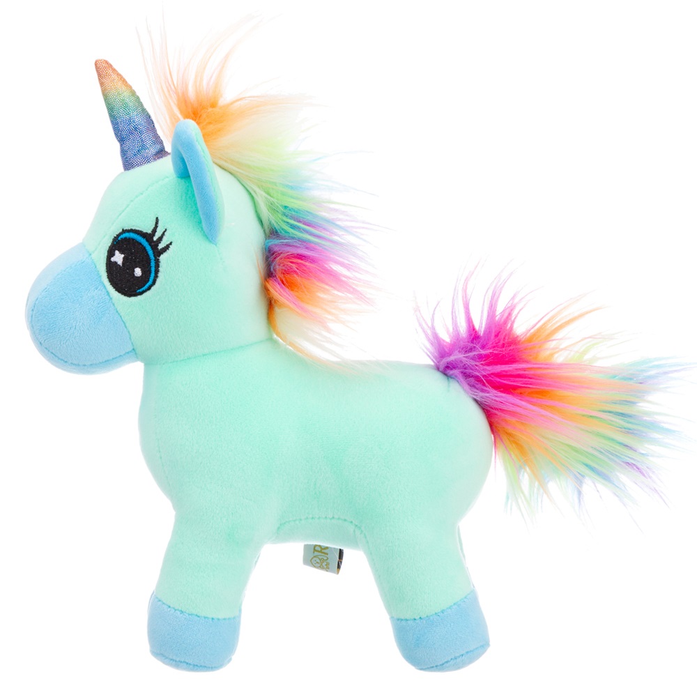 Игрушка мягкая Relana Единорог мятный 20 см