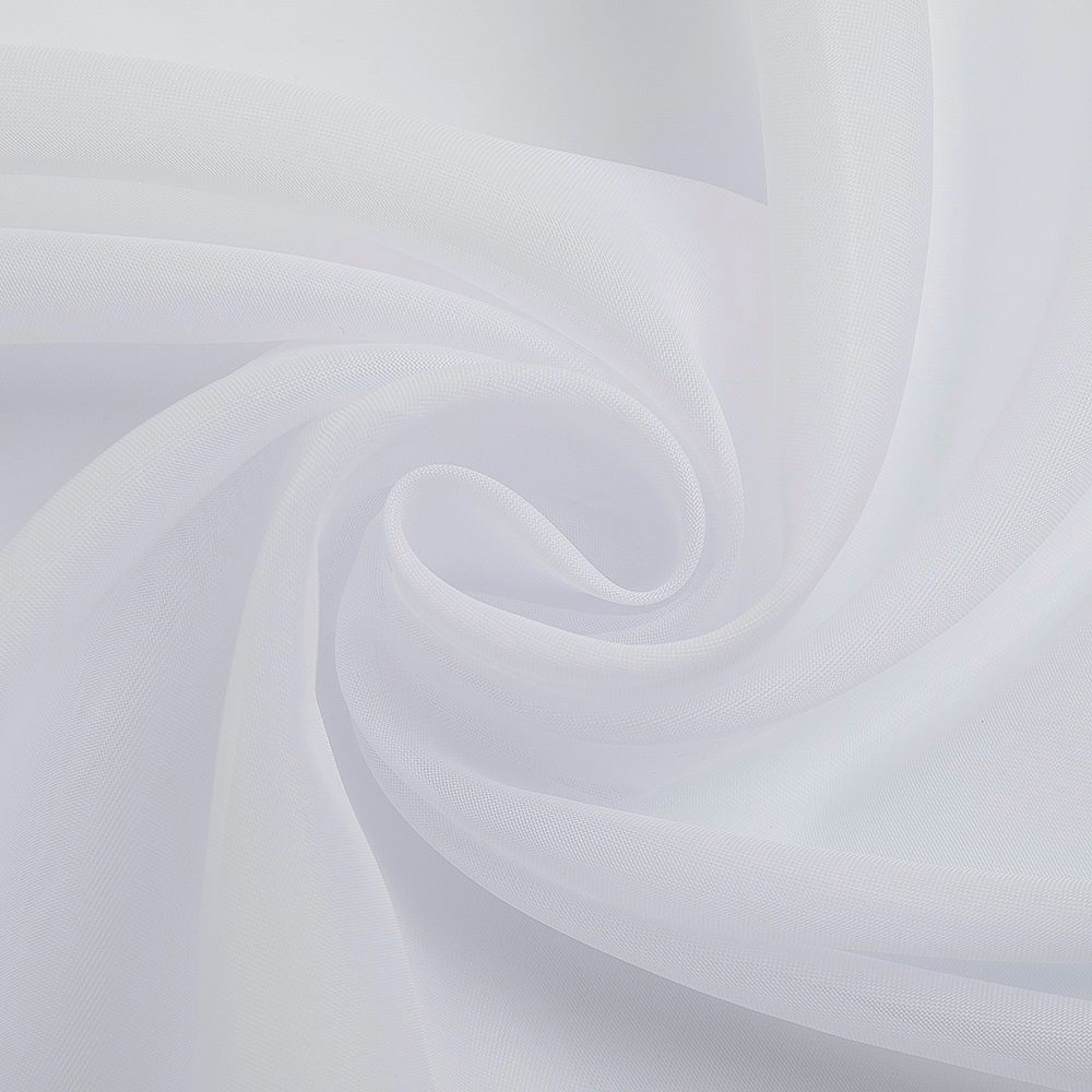 Ткань для штор Тюль вуаль TRT Voile-w/325 ut NT белая
