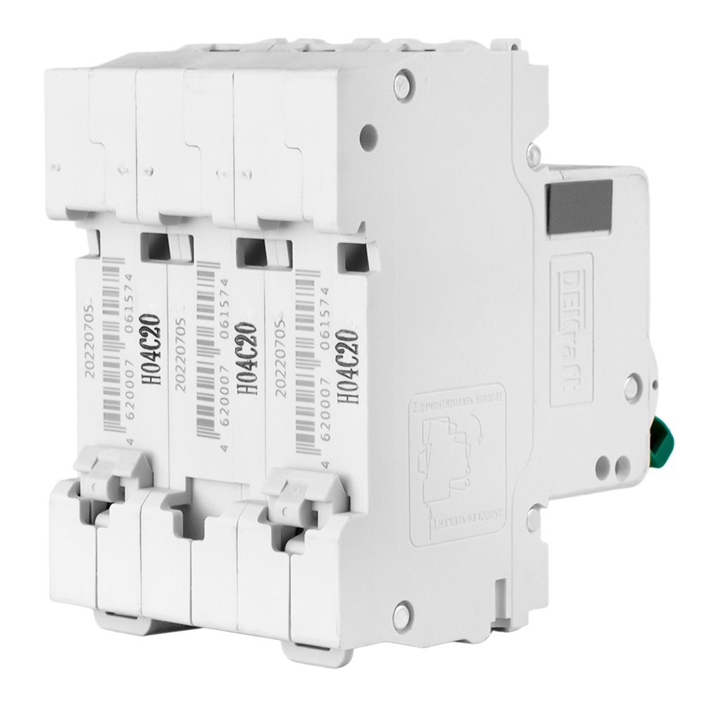Выключатель автоматический модульный 3п C 20А 4,5кА ВА-101 SchE 11079DEK