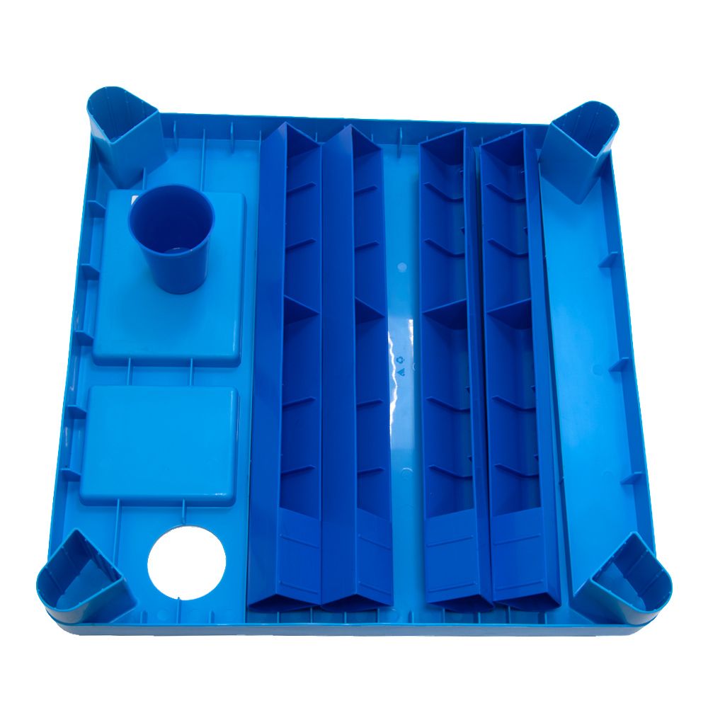 Стол детский пластиковый голубой