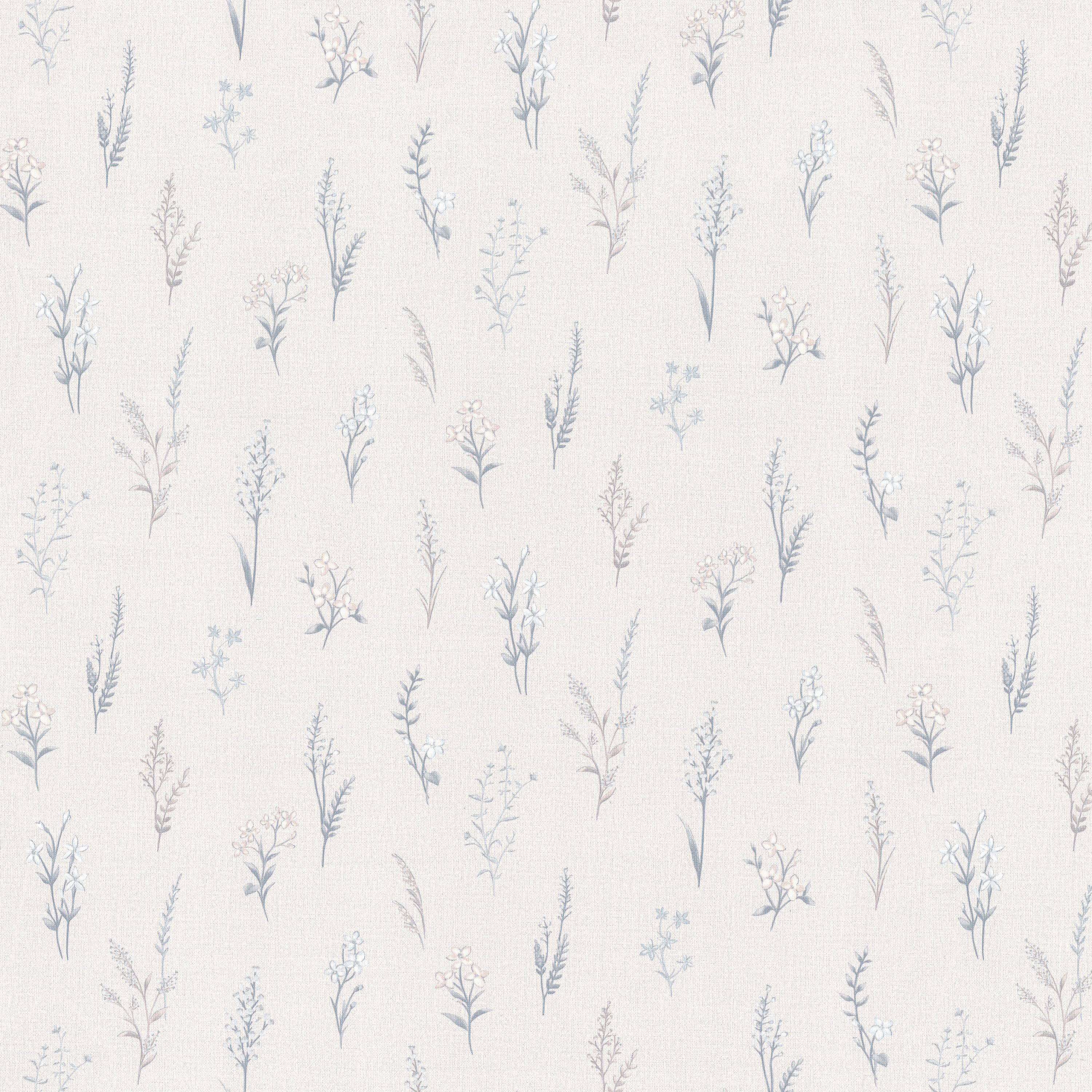 Обои Monte Solaro Primavera 9293-01 серые мелкие цветы 1,06х10,05 м