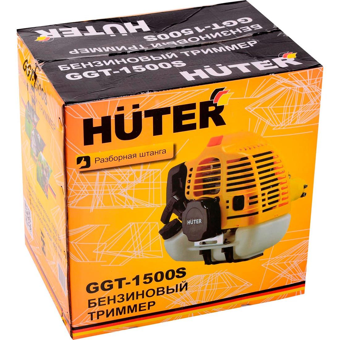 Триммер бензиновый Huter GGT-1500S 2,04 л.с штанга разборная