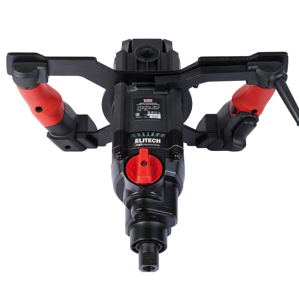 Миксер строительный Elitech CM 1800E2 1800Вт