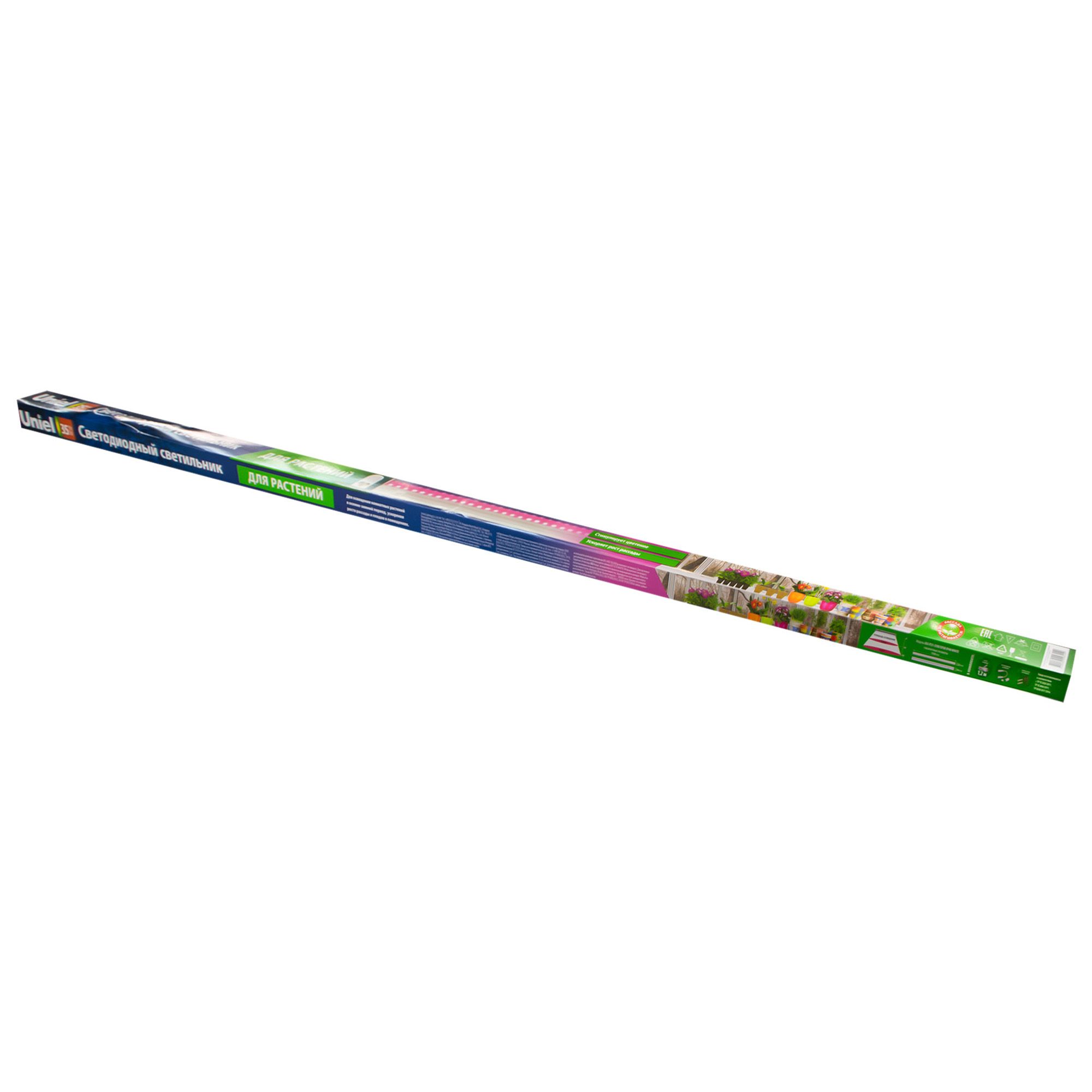 Светильник для растений светодиодный линейный ULI-P21-35W/SPSB IP40 WHITE, 1150мм,с выкл, TM Uniel