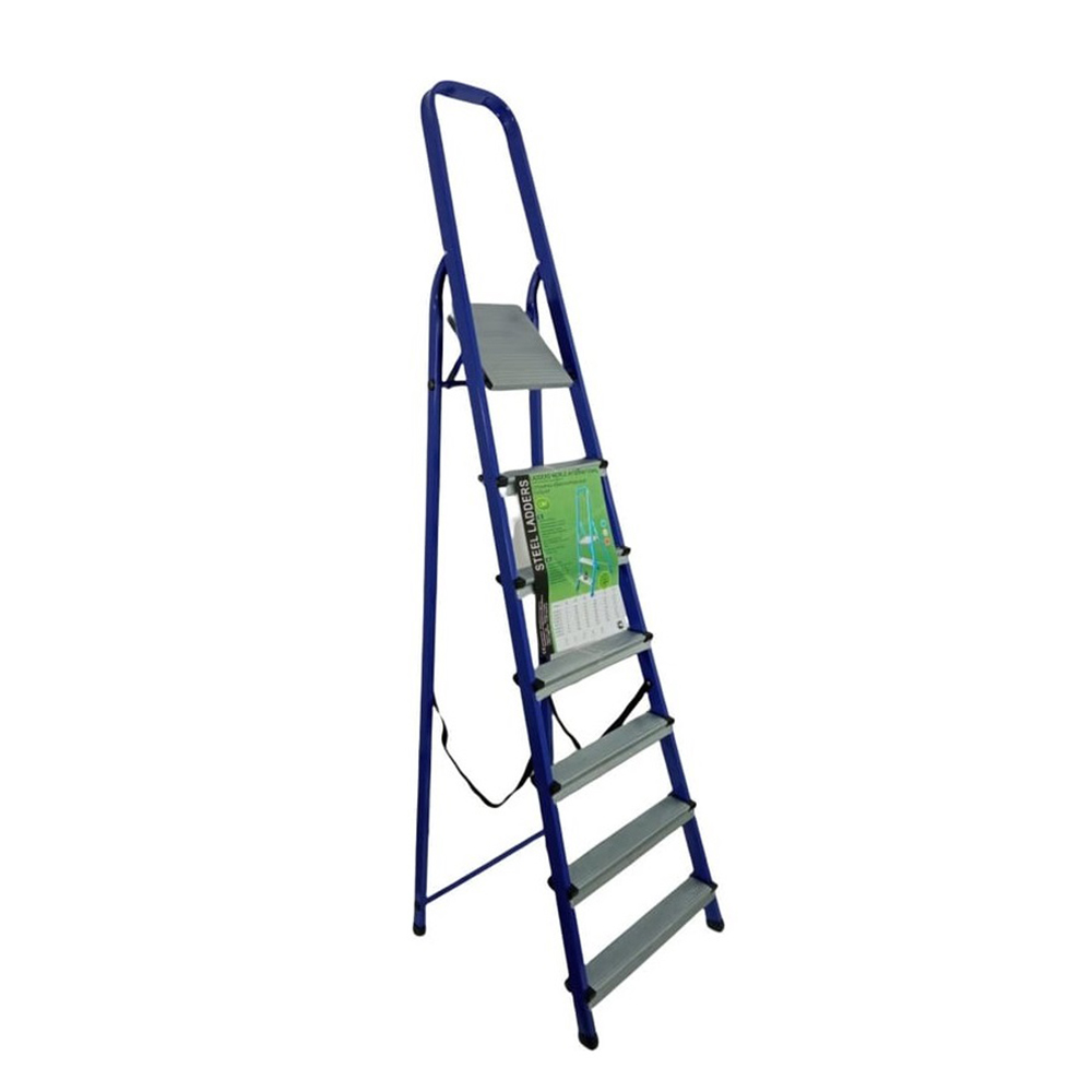 Стремянка стальная 7 ступеней Евросталь