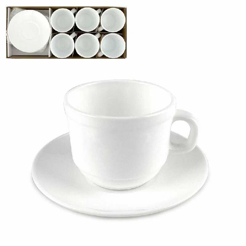 Набор чайный Белье на 6 персон 12 предметов 250 мл