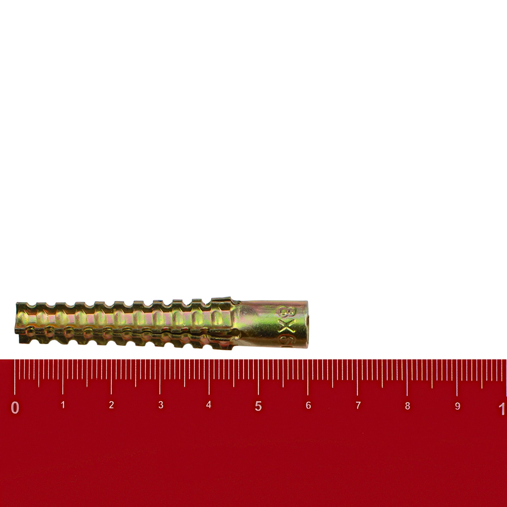 Дюбель для газобетона металлический 8x60 мм цинк 3 шт