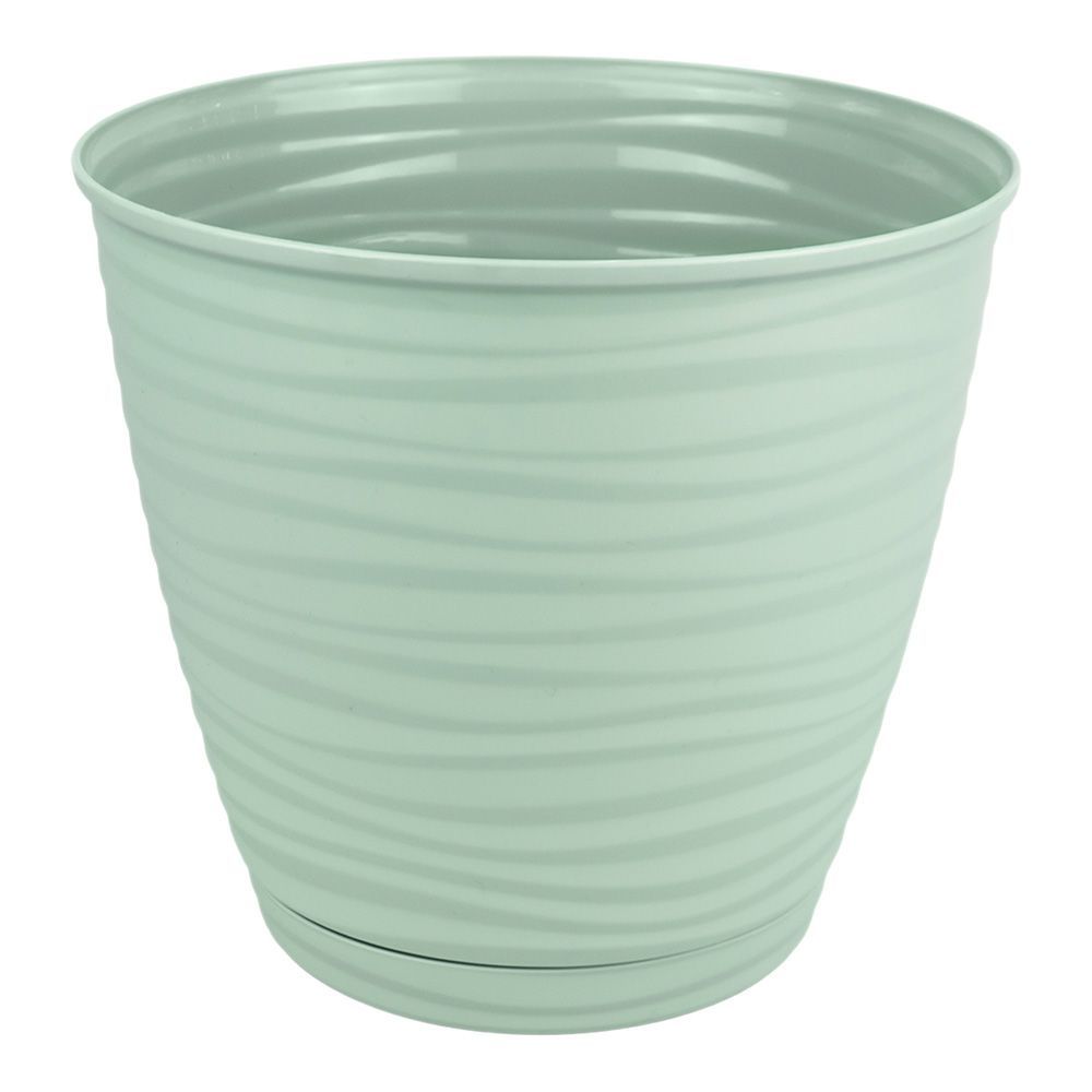 Горшок цветочный Saffron светло-зеленый 9,1 л