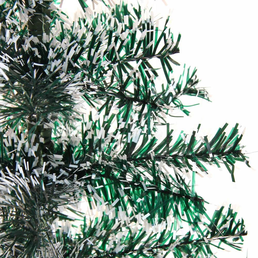 Елка искусственная Метелица 60 см ПВХ белый иней 60 ветки