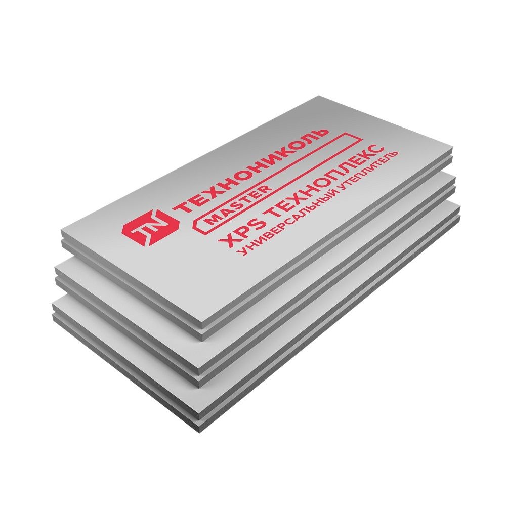 Пенополистирол экструдированный TN Техноплекс 10х600х1200 мм (40 шт, 2,88м2, 0,3м3)