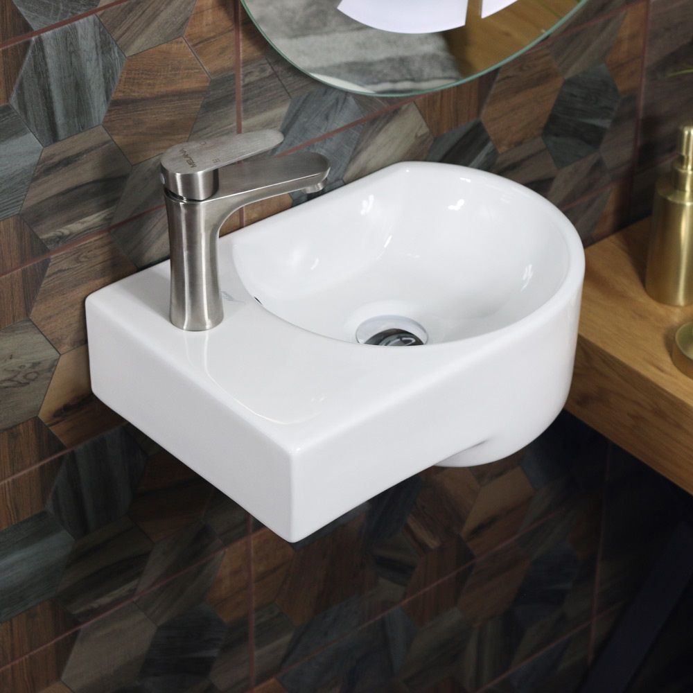 Раковина подвесная Melana MLN-7954R 420х270х140 мм