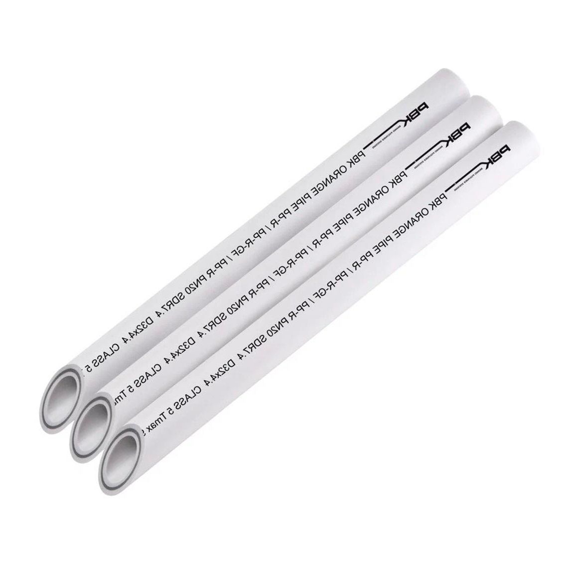 Труба полипропилен 25х3,5 мм 4 м PN20 армированная стекловолокном РВК Profi SDR 7,4