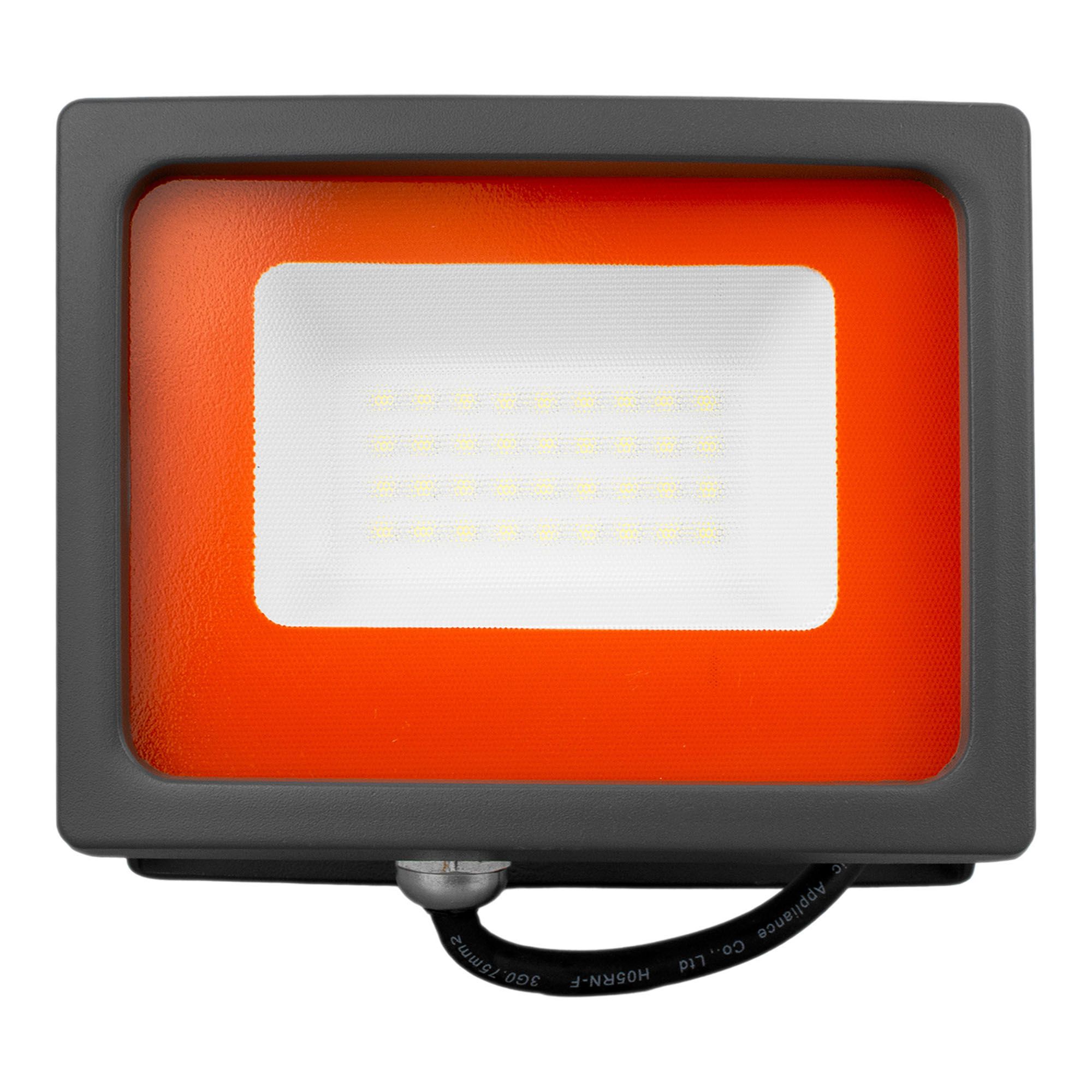 Прожектор светодиодный 30Вт 6500K IP54 матовое стекло Jazzway