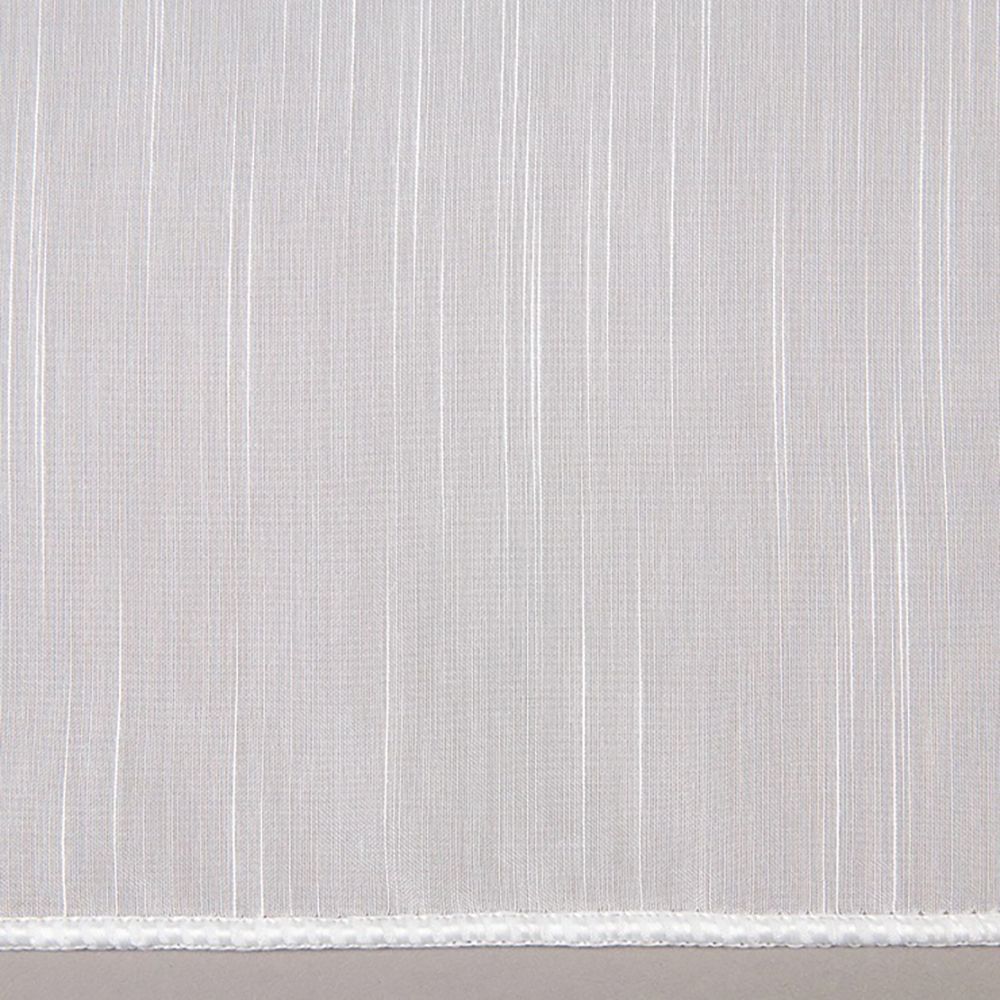 Ткань для штор Тюль кристалон Кристи белый с утяжелителем