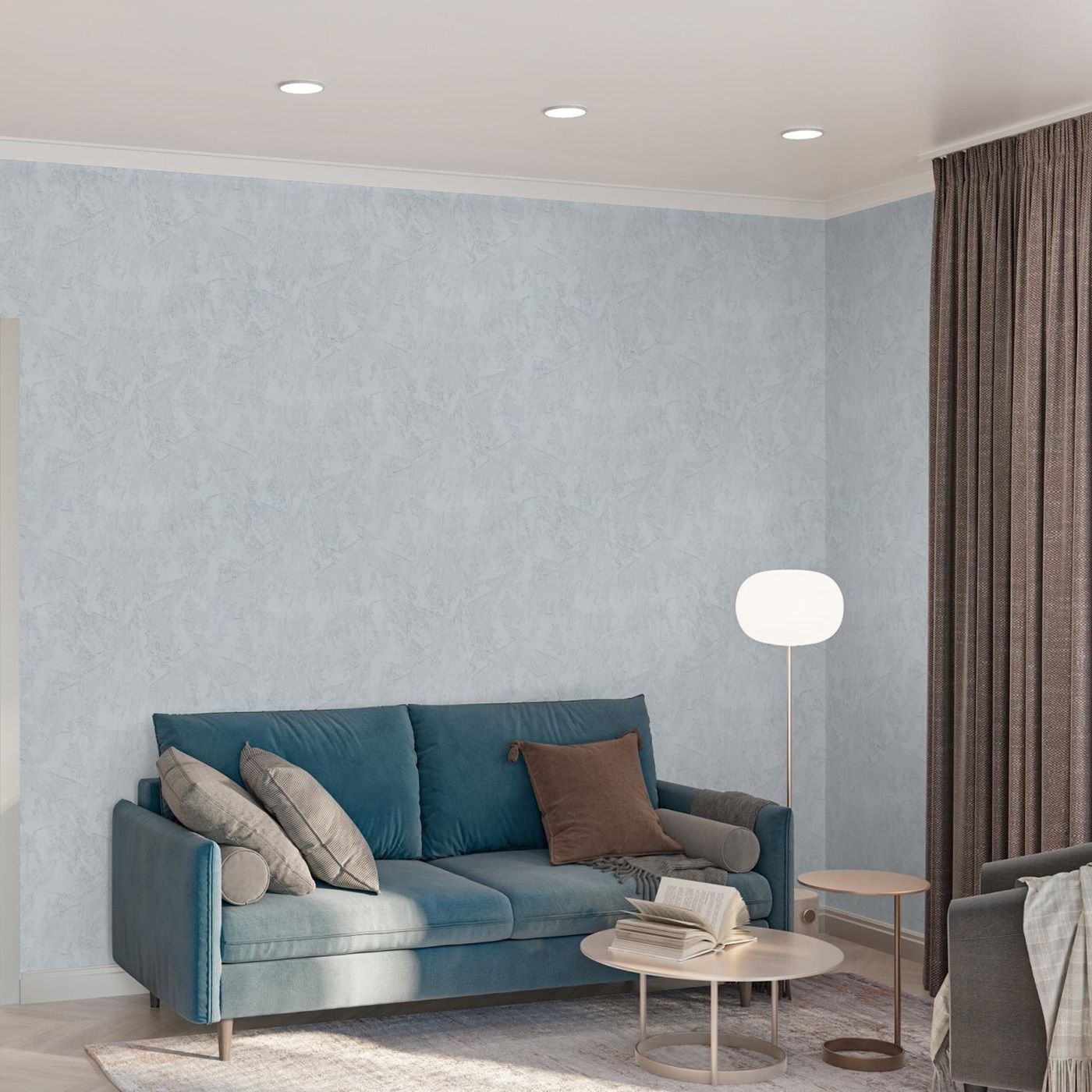 Обои VV72126-41 Палитра 1,06х10 м Marco фон серый