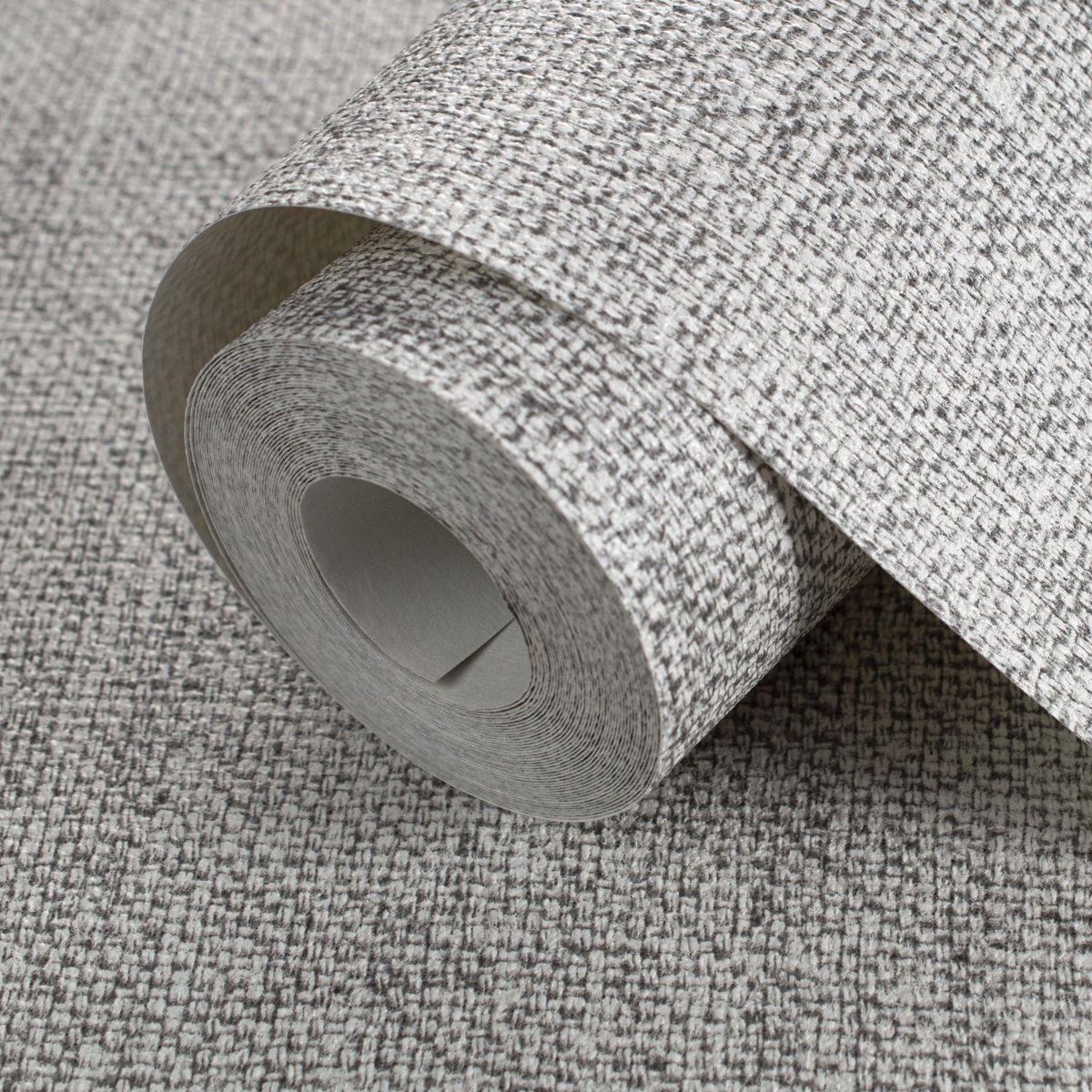 Обои Green Walls Valheim С40 4151 01 серые рогожка 1,06х10,05 м