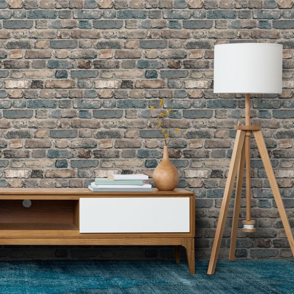 Обои TM Decolor Палермо С6 Д886 гр 2 01 разноцветные кирпич 0,53х10,05 м