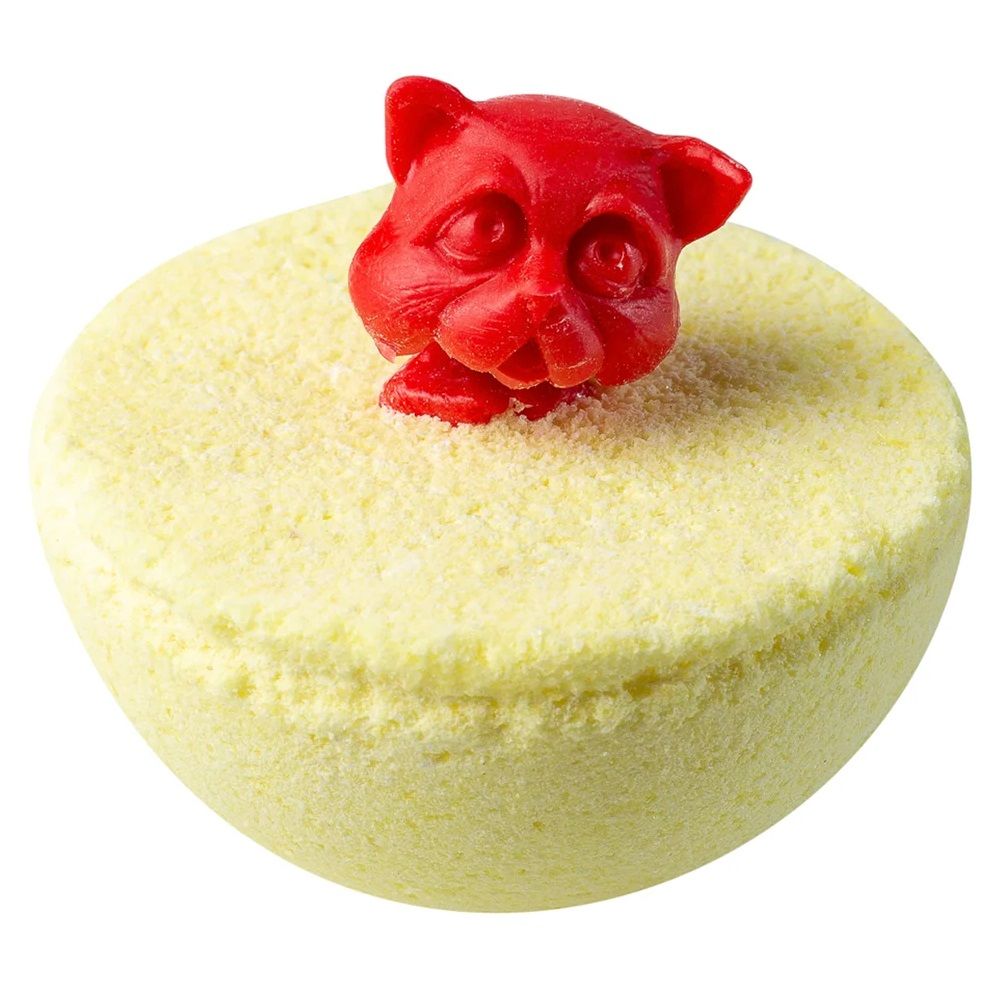 Шар бурлящий c игрушкой Мяу бомб Тропик 130 г