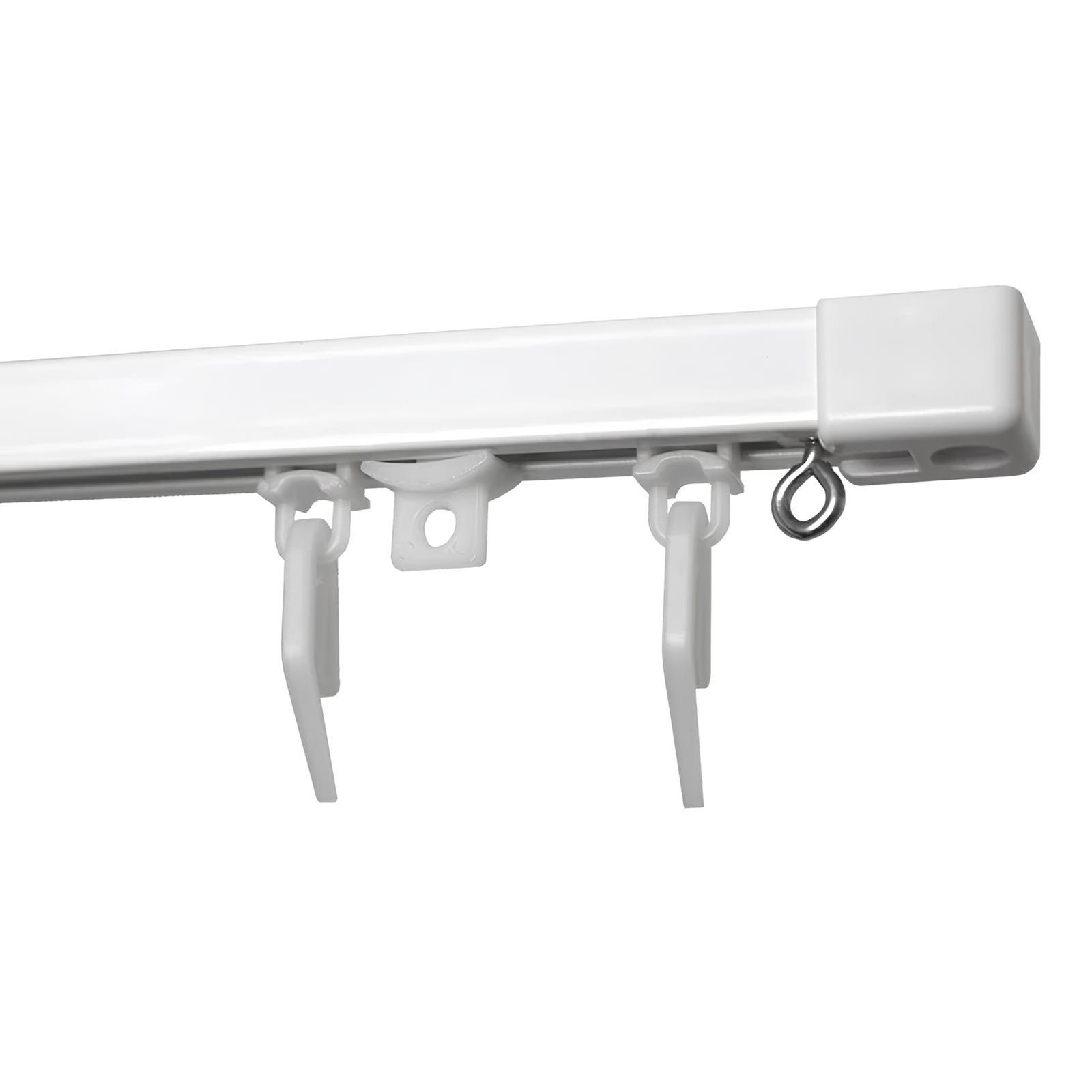 Фиксатор профильных карнизов белый 10 шт арт.240409