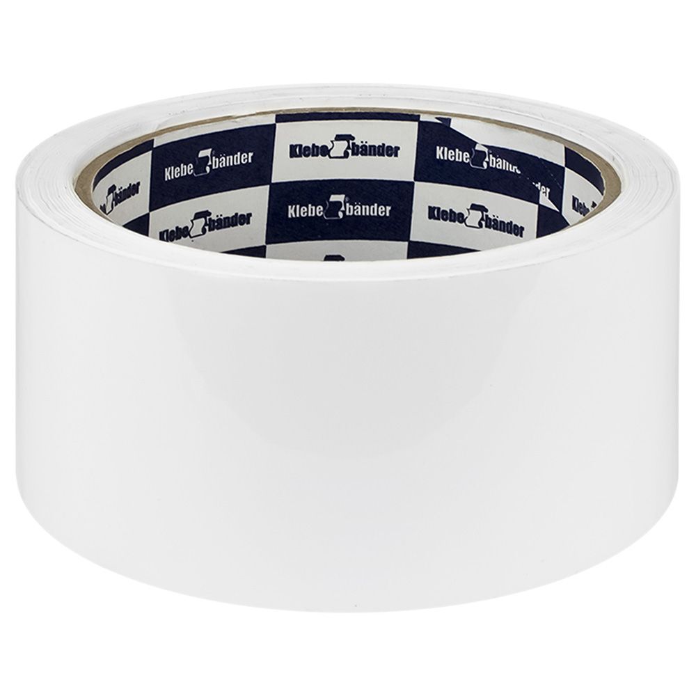 Клейкая лента 50мм*57м, белая, 40мк ,Klebebander арт. 228/36/6