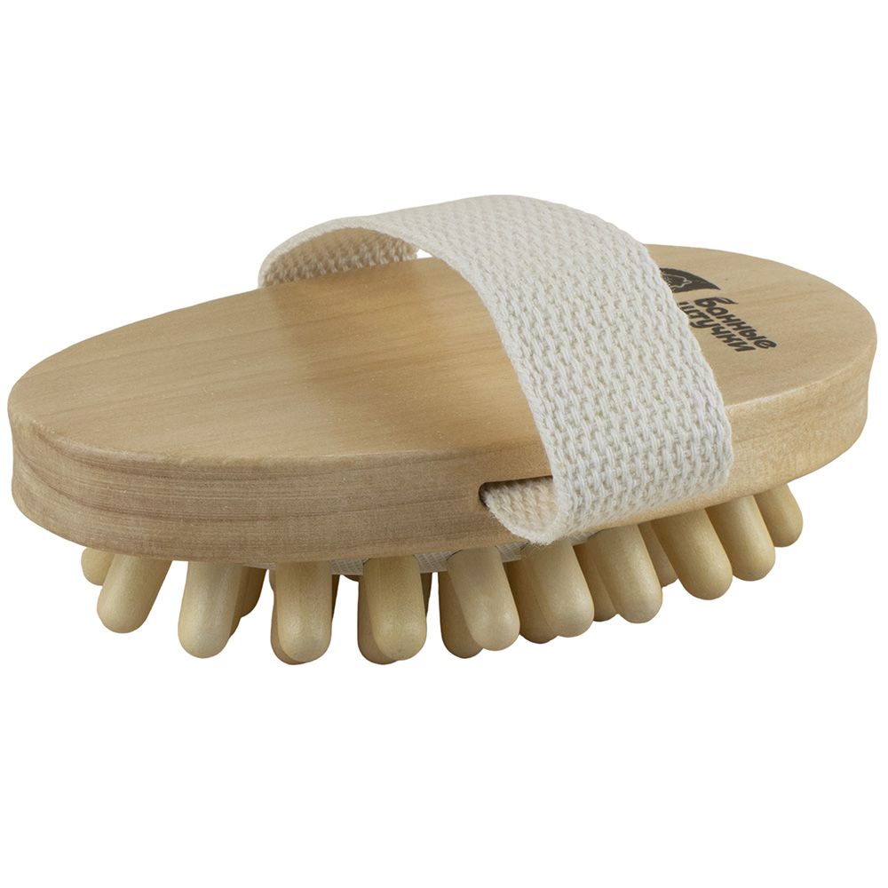 Массажер деревянный для тела 13х8х4 см Банные штучки