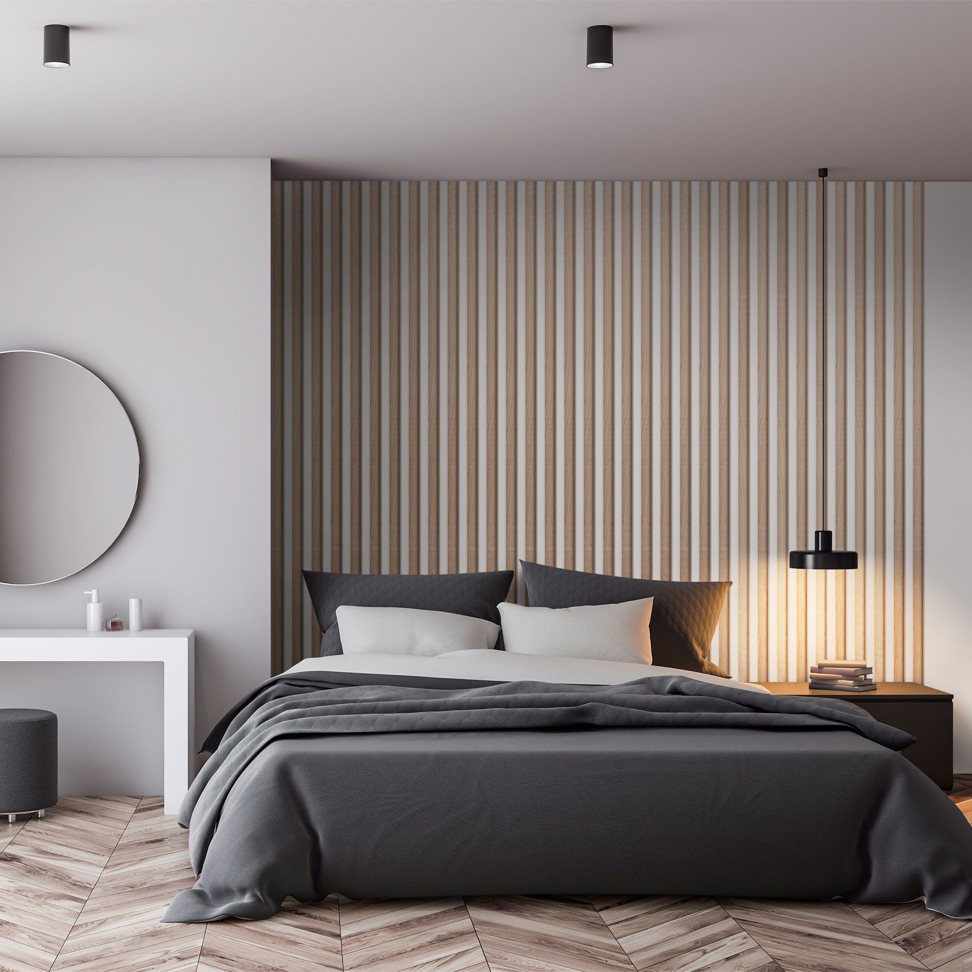 Рейка МДФ интерьерная 2700х16х35 мм Анкор Винтаж