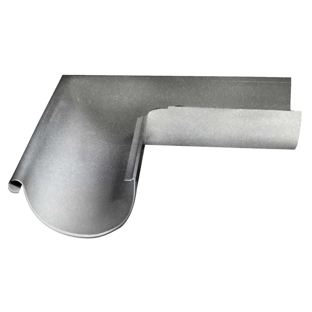 Угол желоба внешний оцинкованный Optima 125 мм 90°