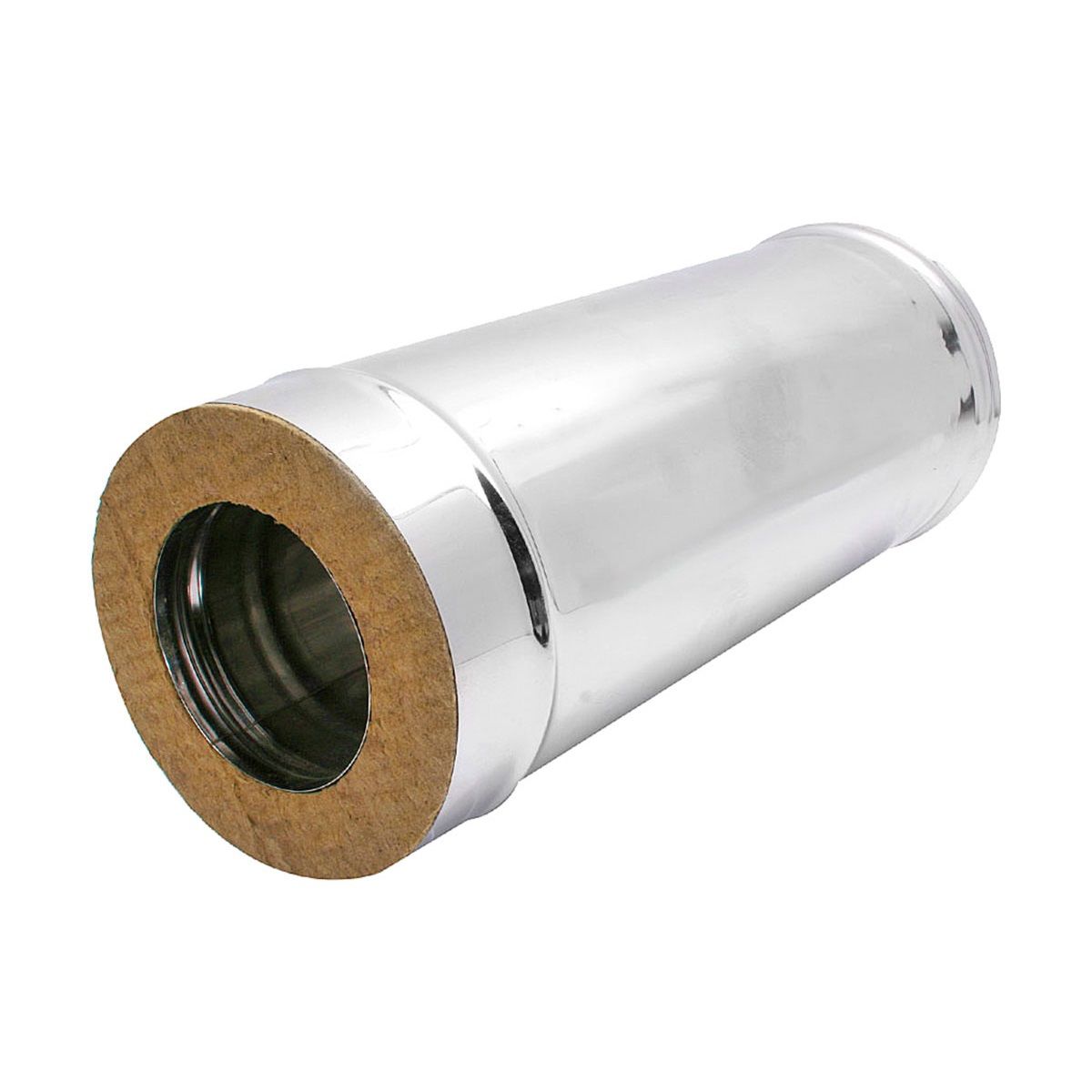 Сэндвич-труба оц+нерж 0,5 мм 1000 мм d150х220 мм Везувий